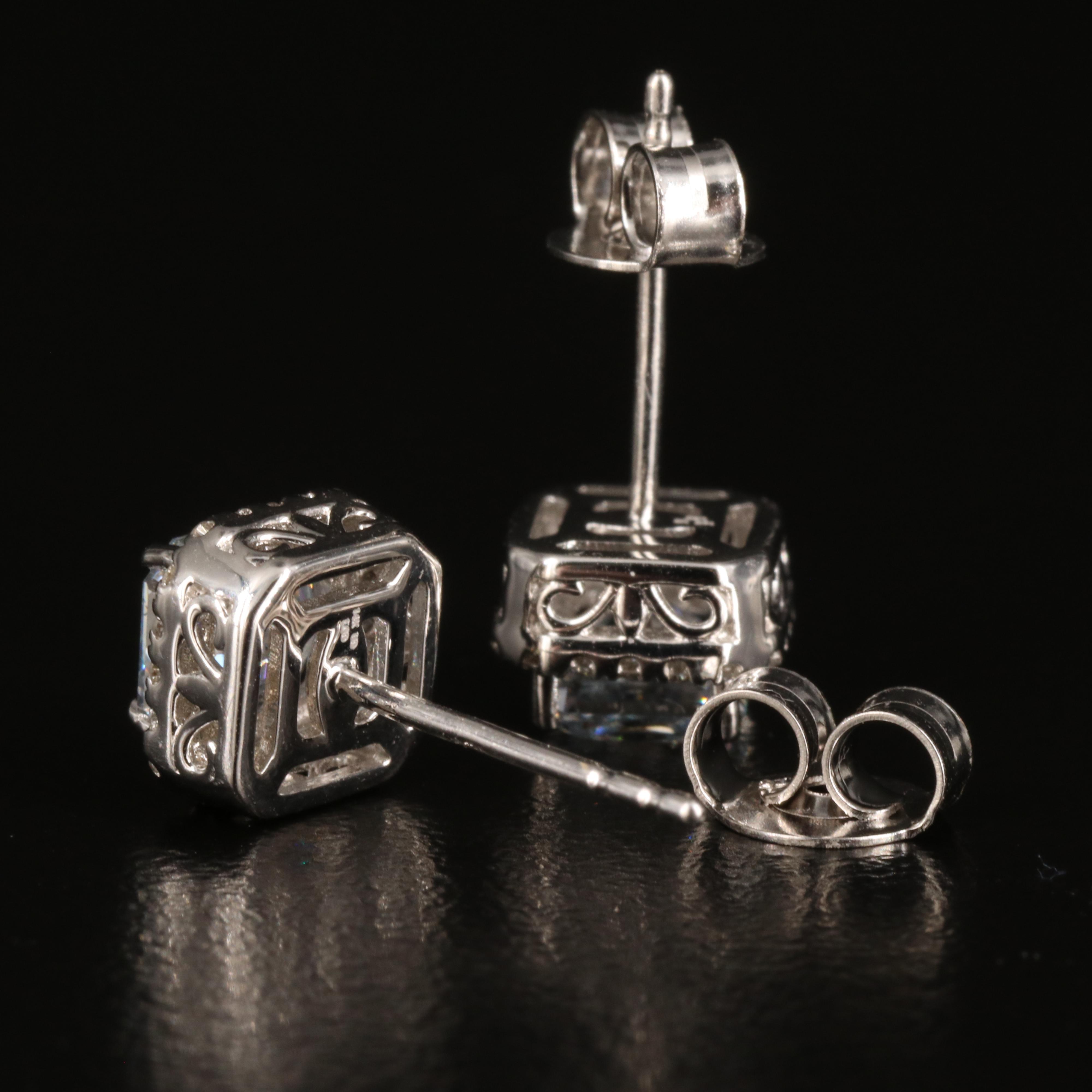 14K 1.41 CTW Lab Grown Diamond Stud Earrings