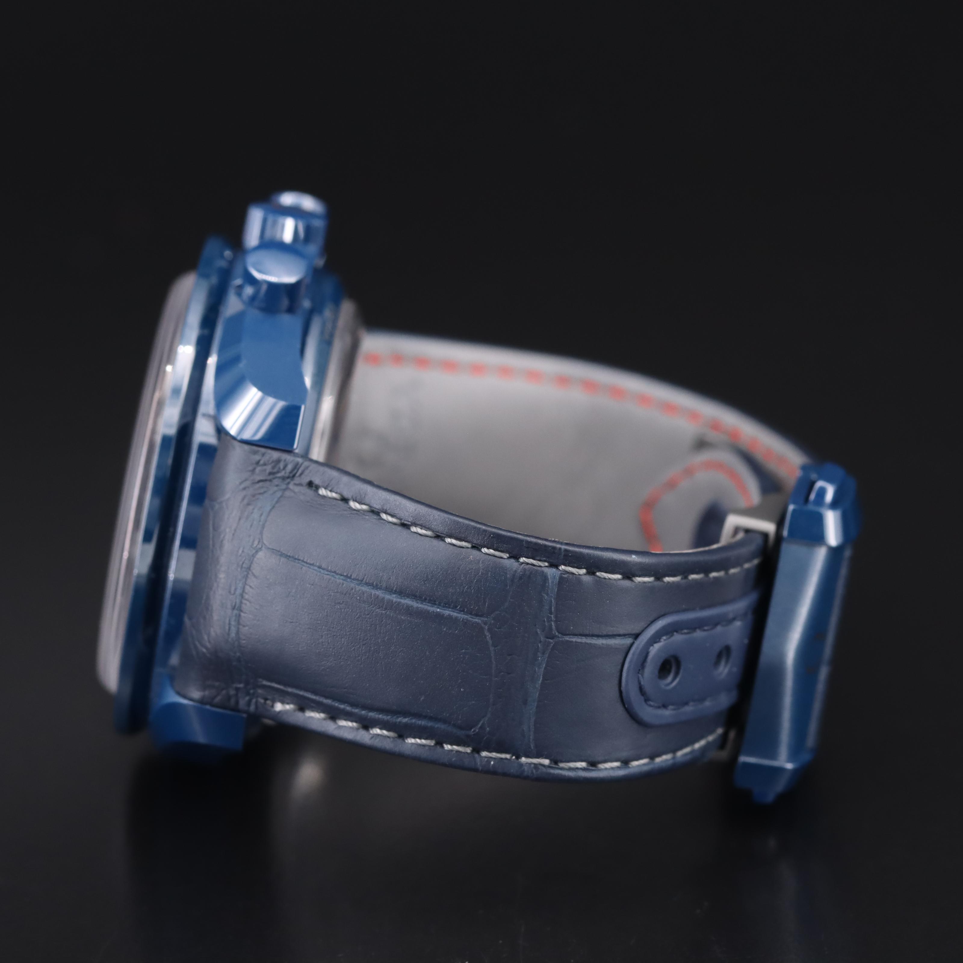 Omega Speedmaster Blue Side of the Moon Chronograph Watch