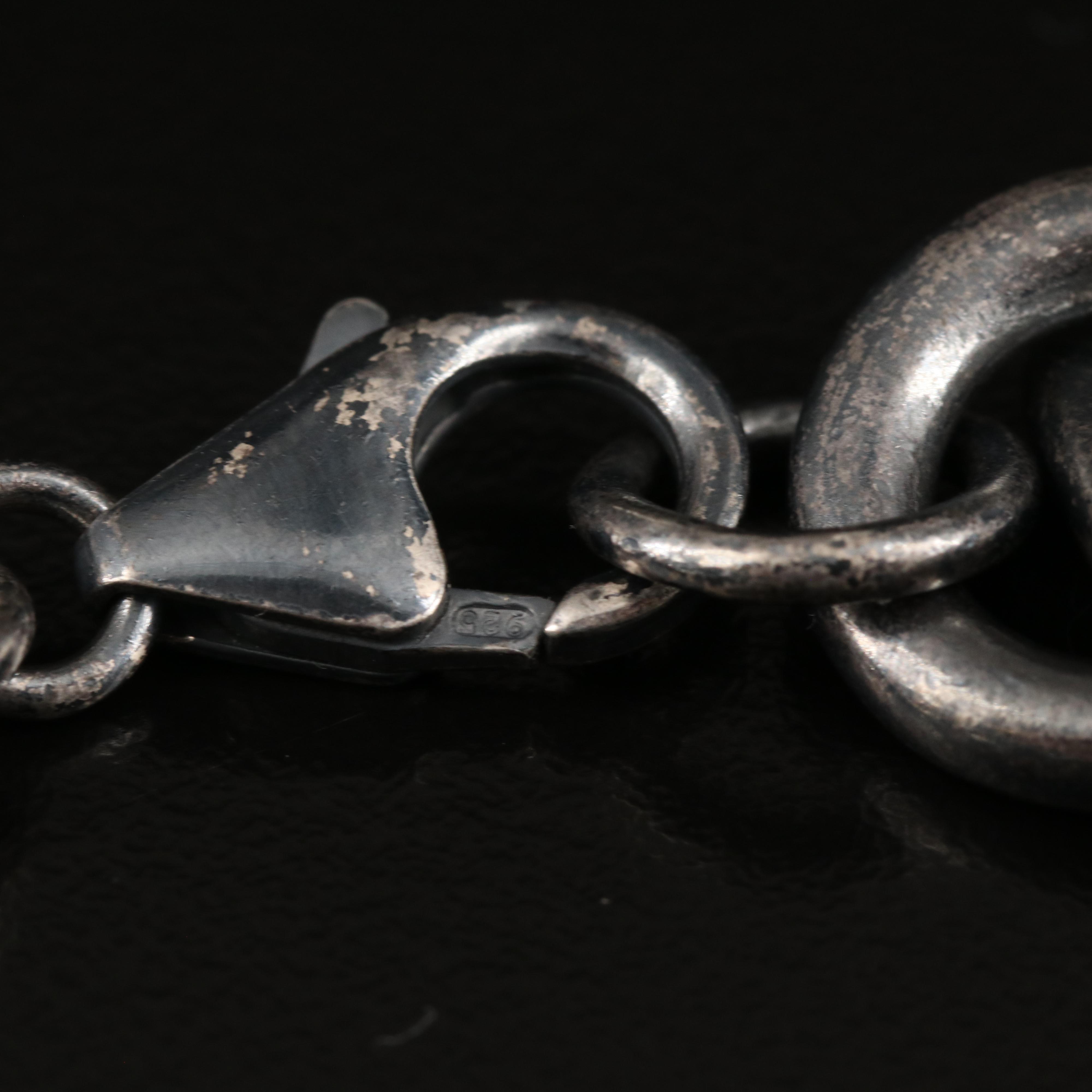 Sterling Cable Chain Bracelet