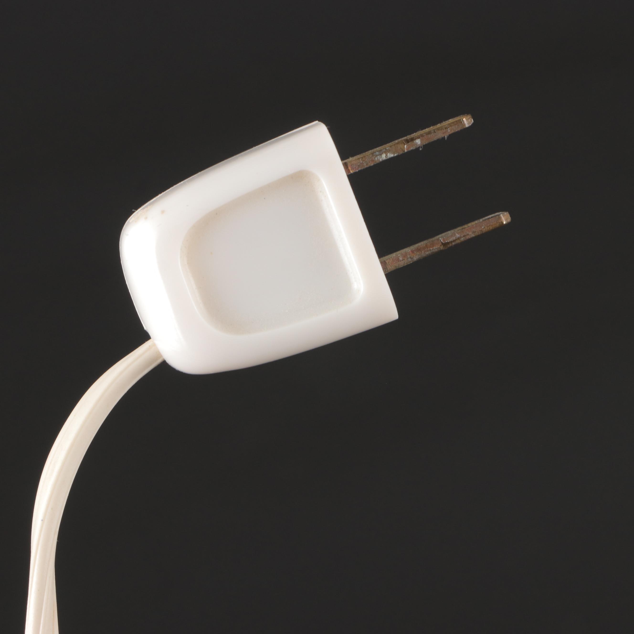 Pair of Pressed Glass Boudoir Lamps With Carved Alabaster Table Lamp, Mid-20th C