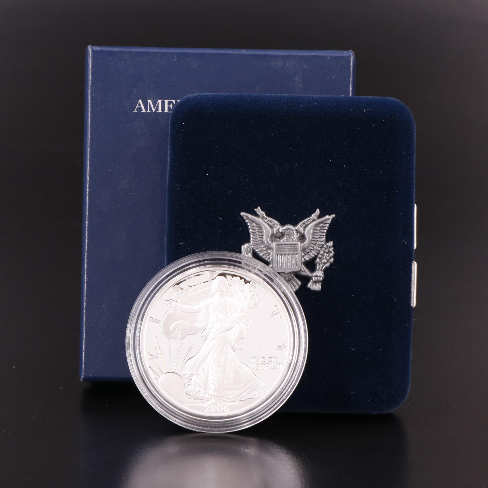 Twenty-Five Proof American Silver Eagle Bullion Coins, 1986–2008