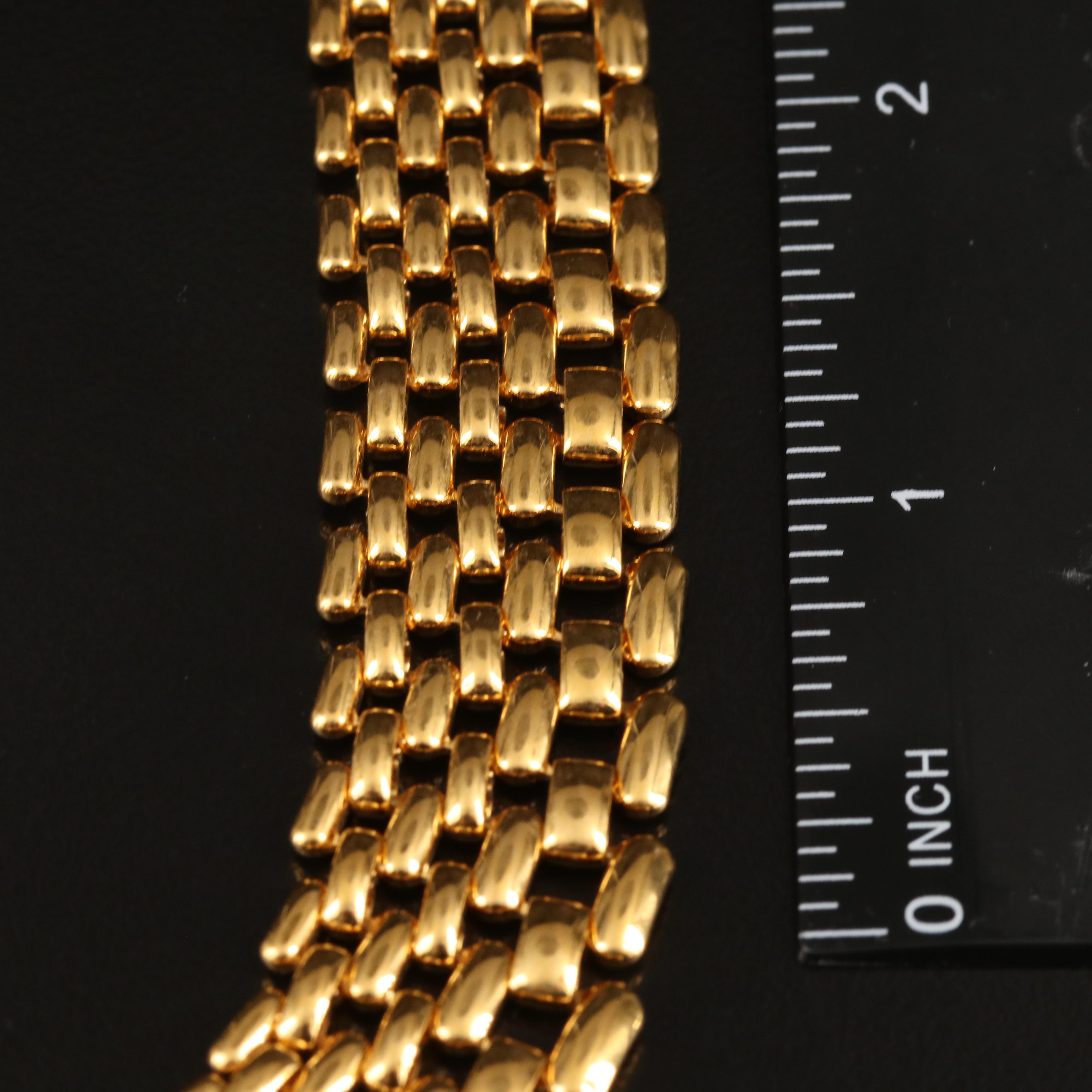 Napier Panther Link Necklace