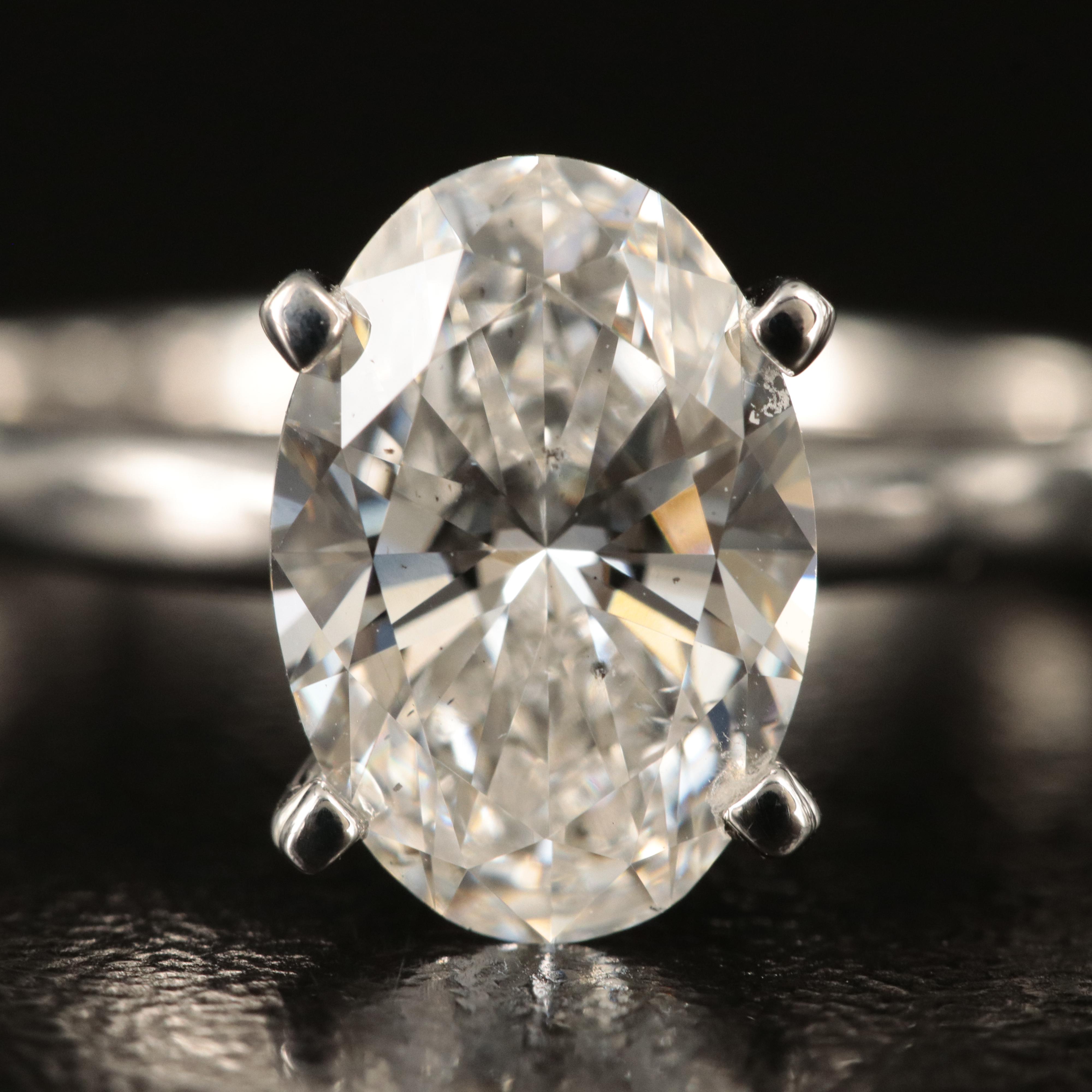 14K 2.06 CT Lab Grown Diamond Ring