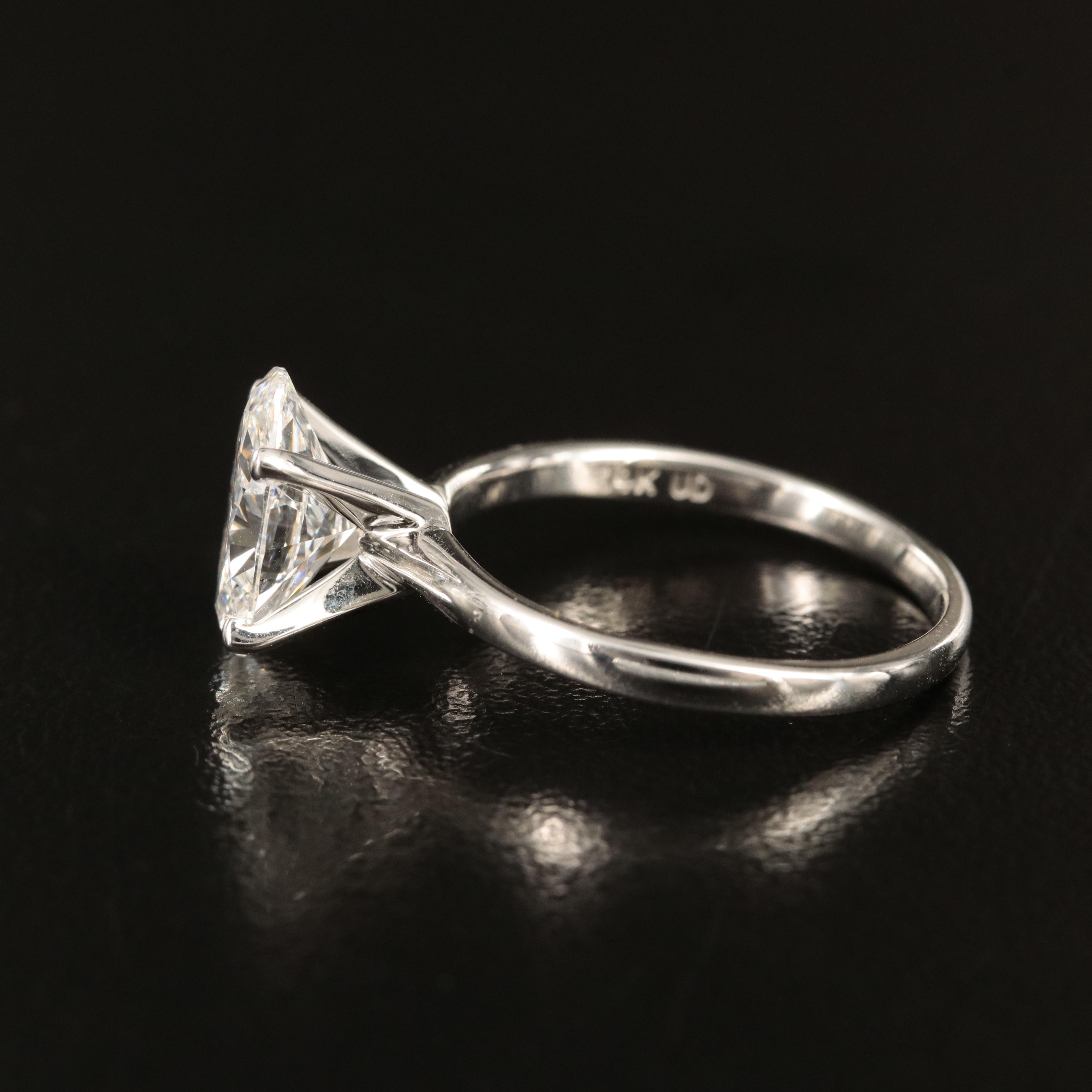 14K 2.06 CT Lab Grown Diamond Ring