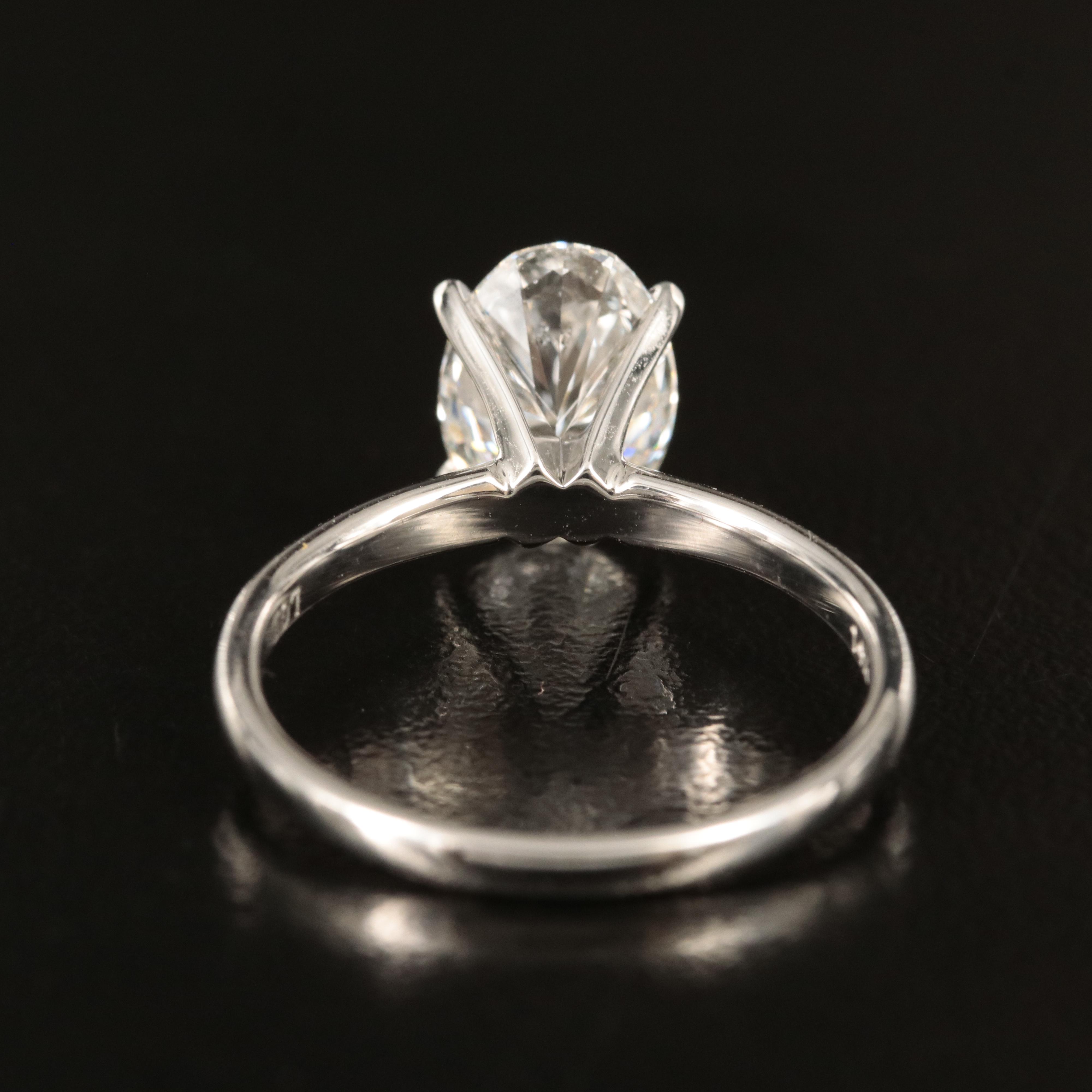 14K 2.06 CT Lab Grown Diamond Ring