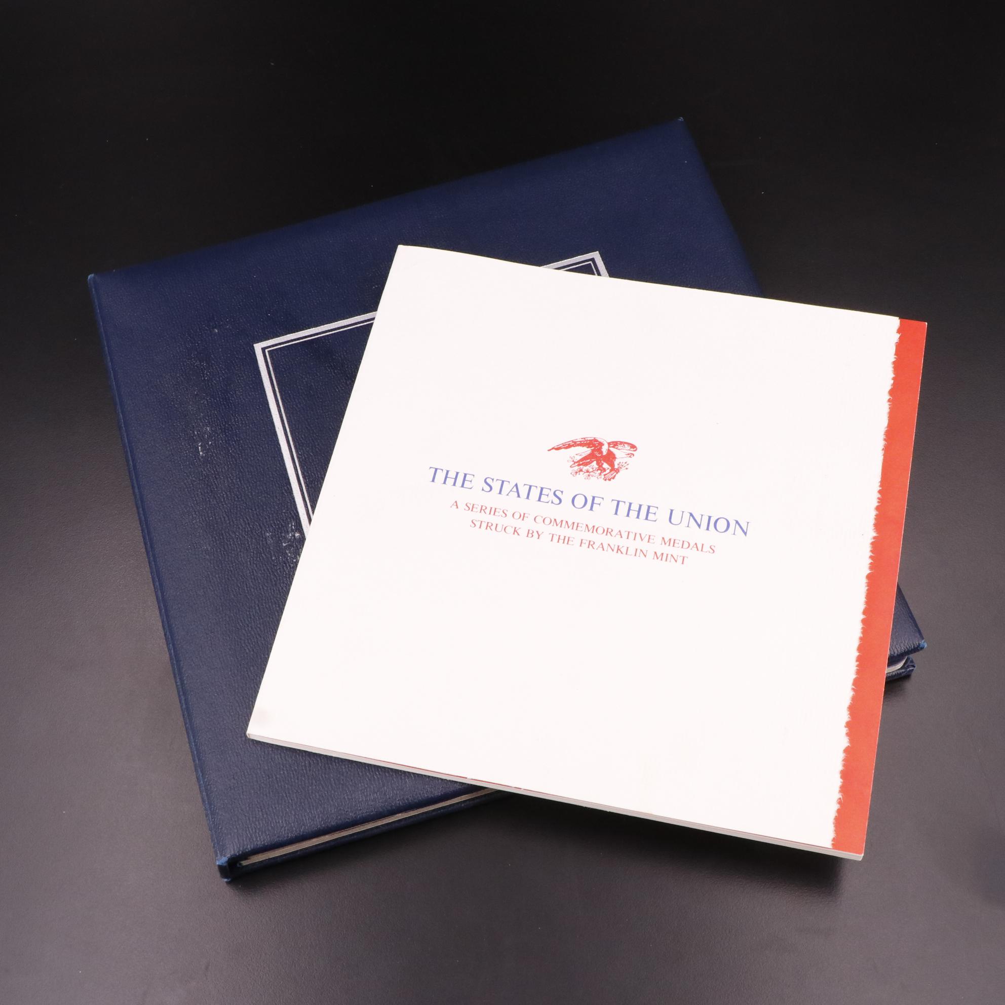 "The States of the Union" Franklin Mint Sterling Silver Medal Set, 1969