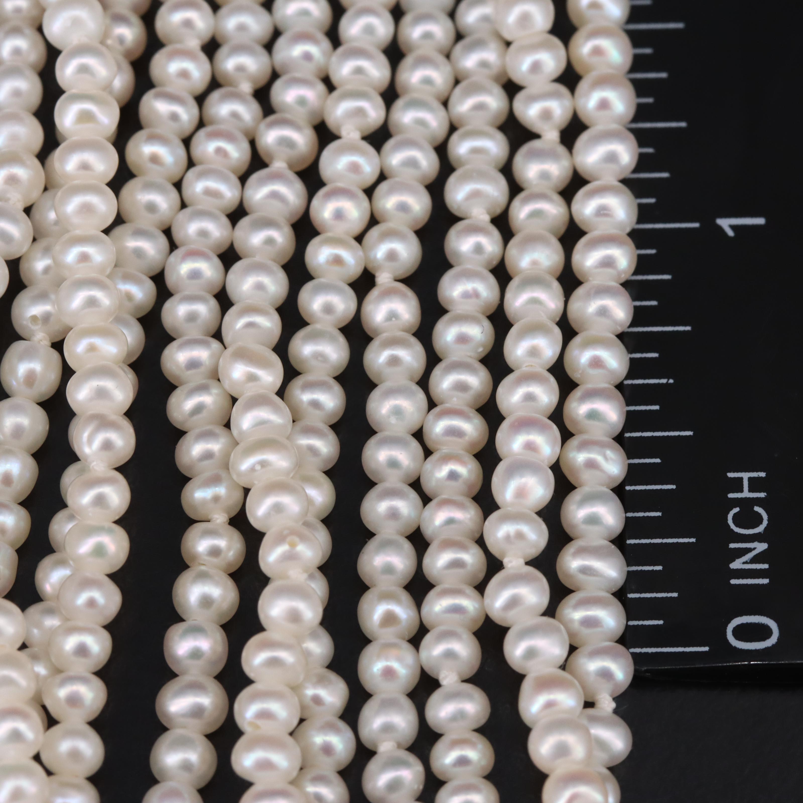 Pearl Torsade with 14K Clasp