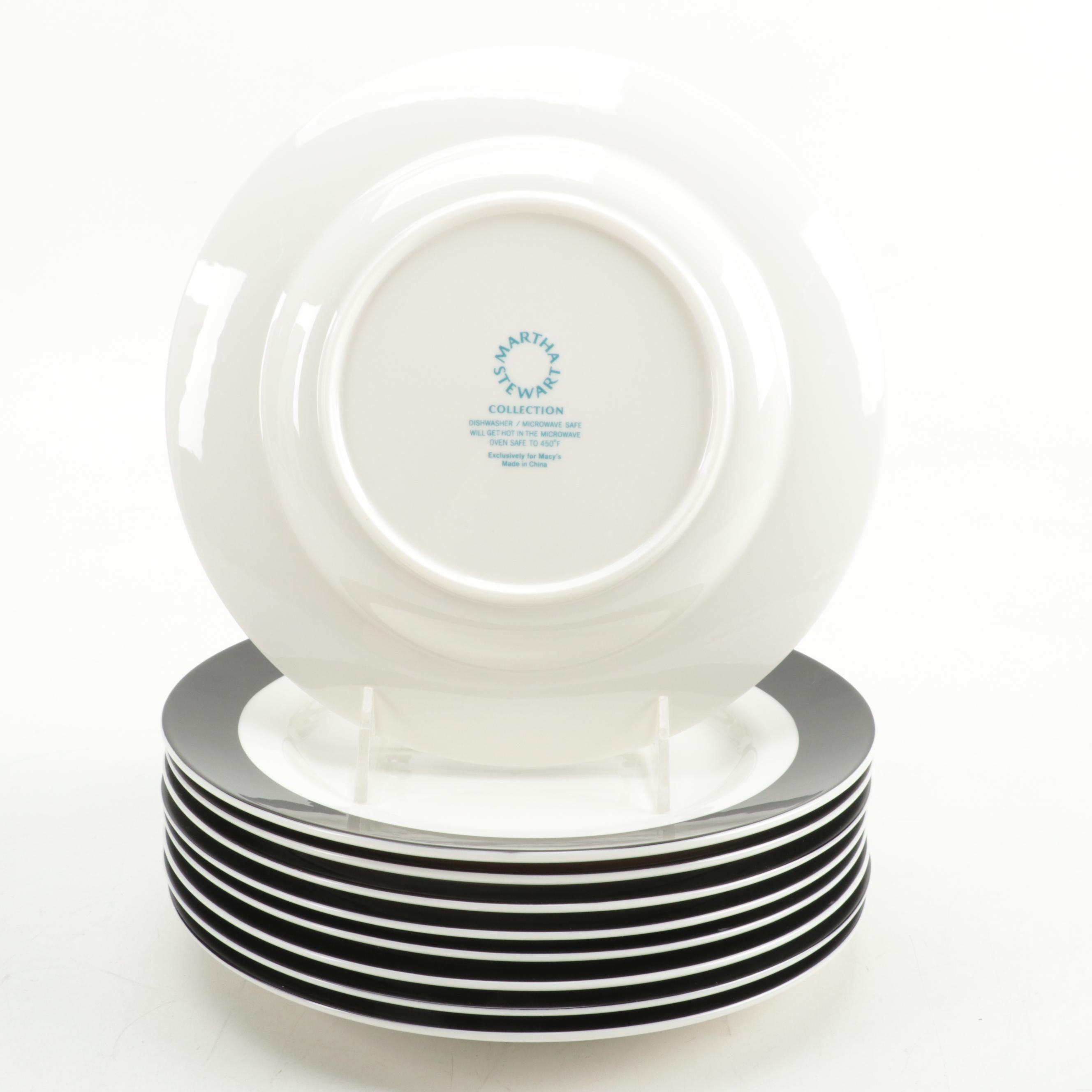 Martha Stewart Collection Plates with Other Table Accessories