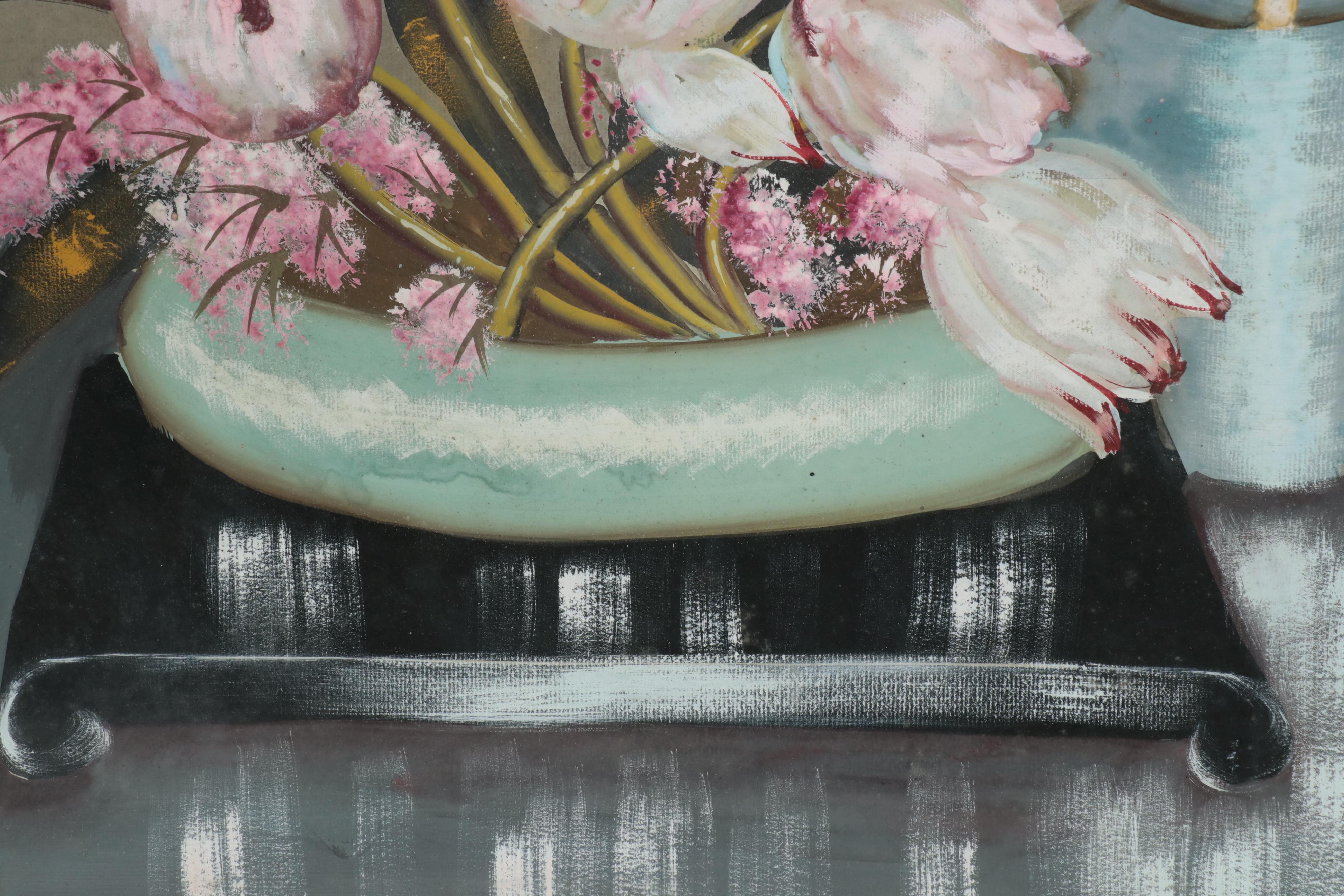 Zara Ellwood Still Life Gouache Painting