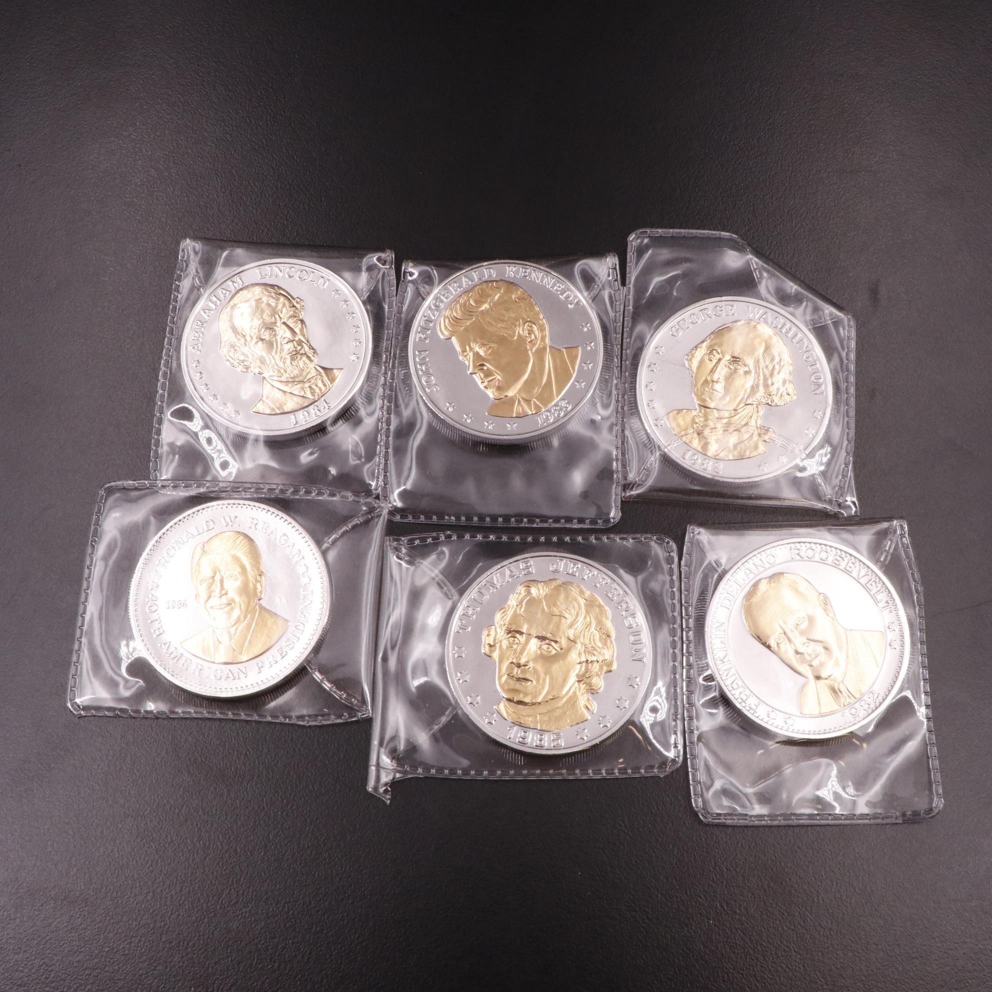 Two 1987 Constitution Proof Silver Dollars, 1987 Prestige Set, and More