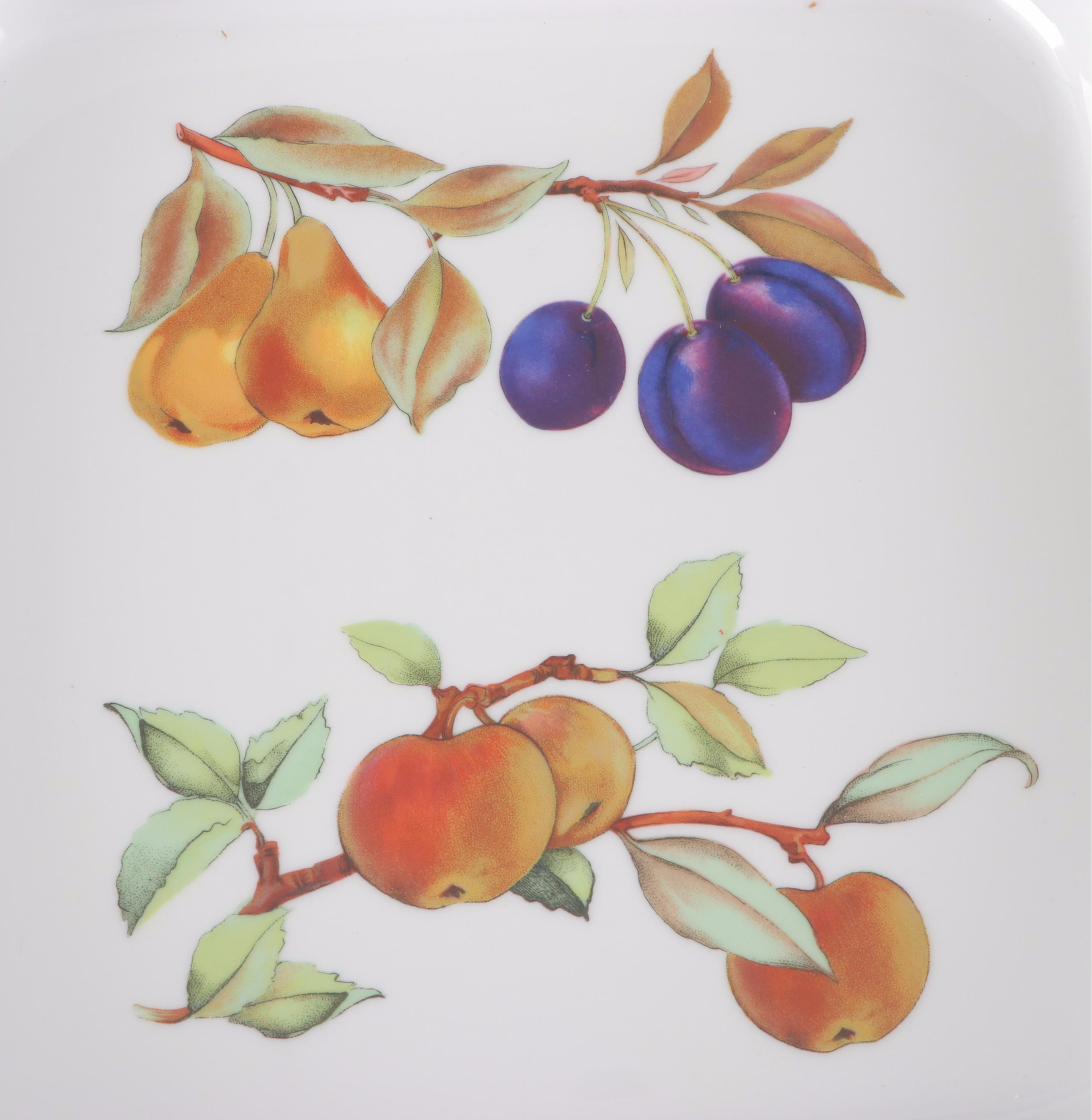 Royal Worcester "Evesham Gold" Serving and Baking Dishes