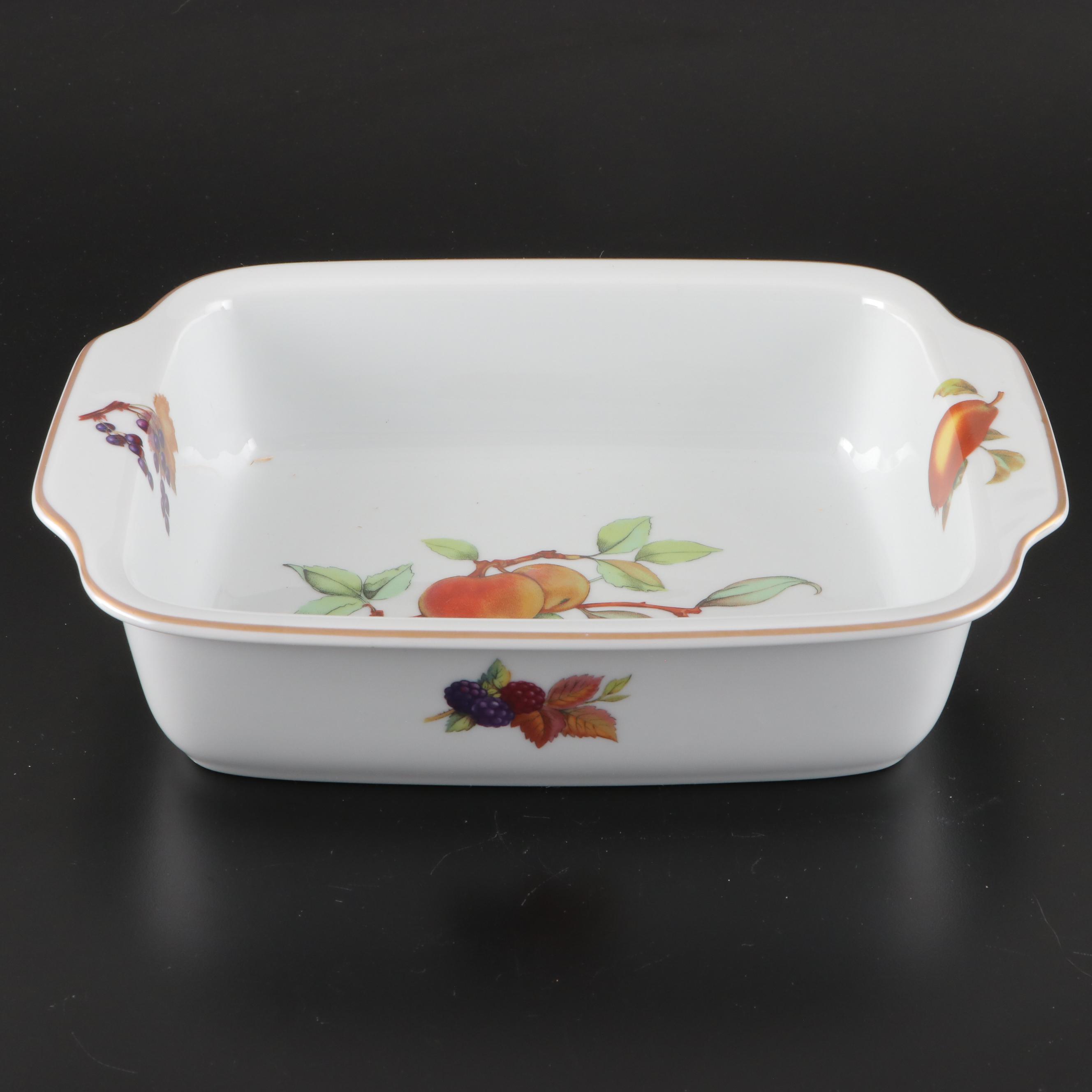 Royal Worcester "Evesham Gold" Serving and Baking Dishes