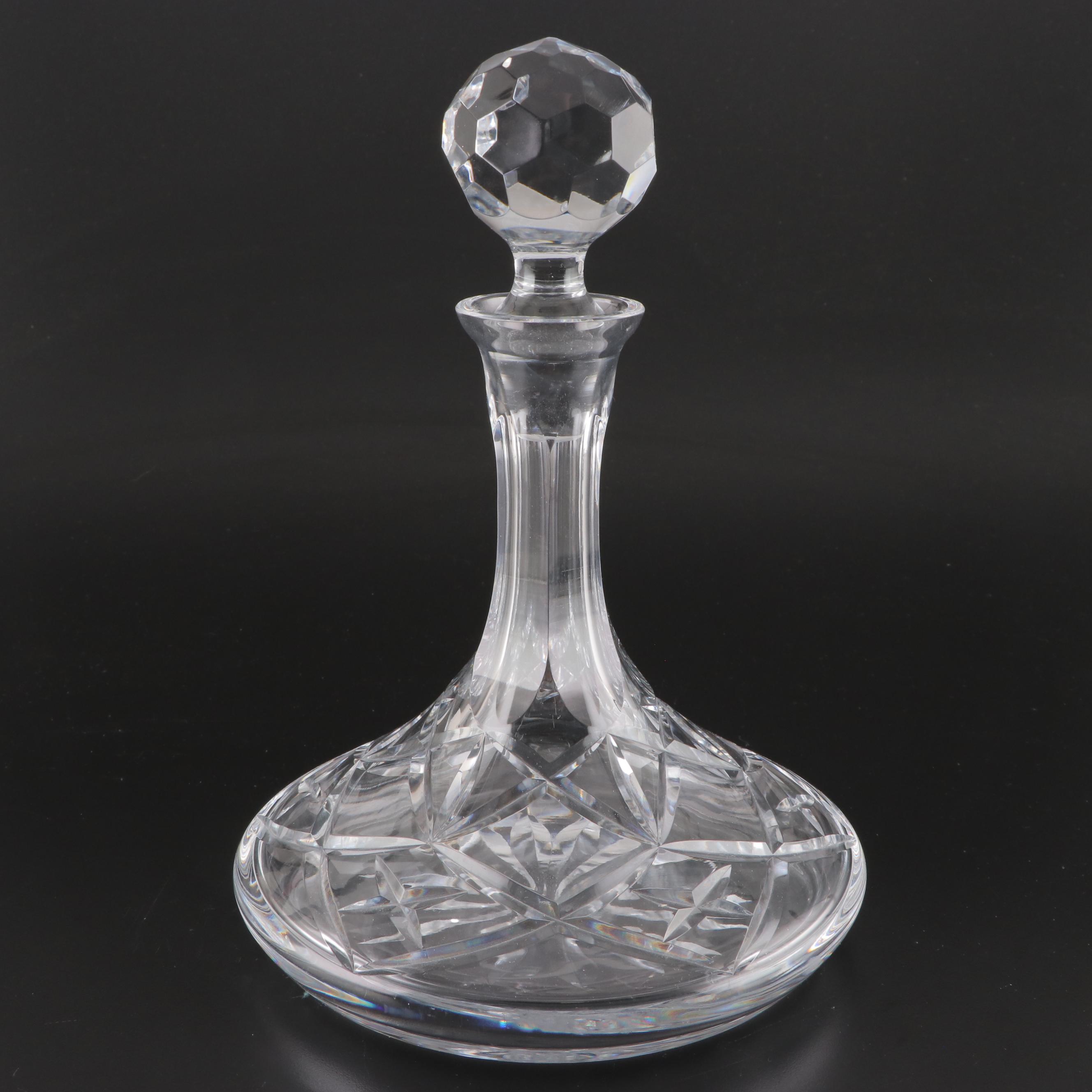 Crystal Ships Decanter