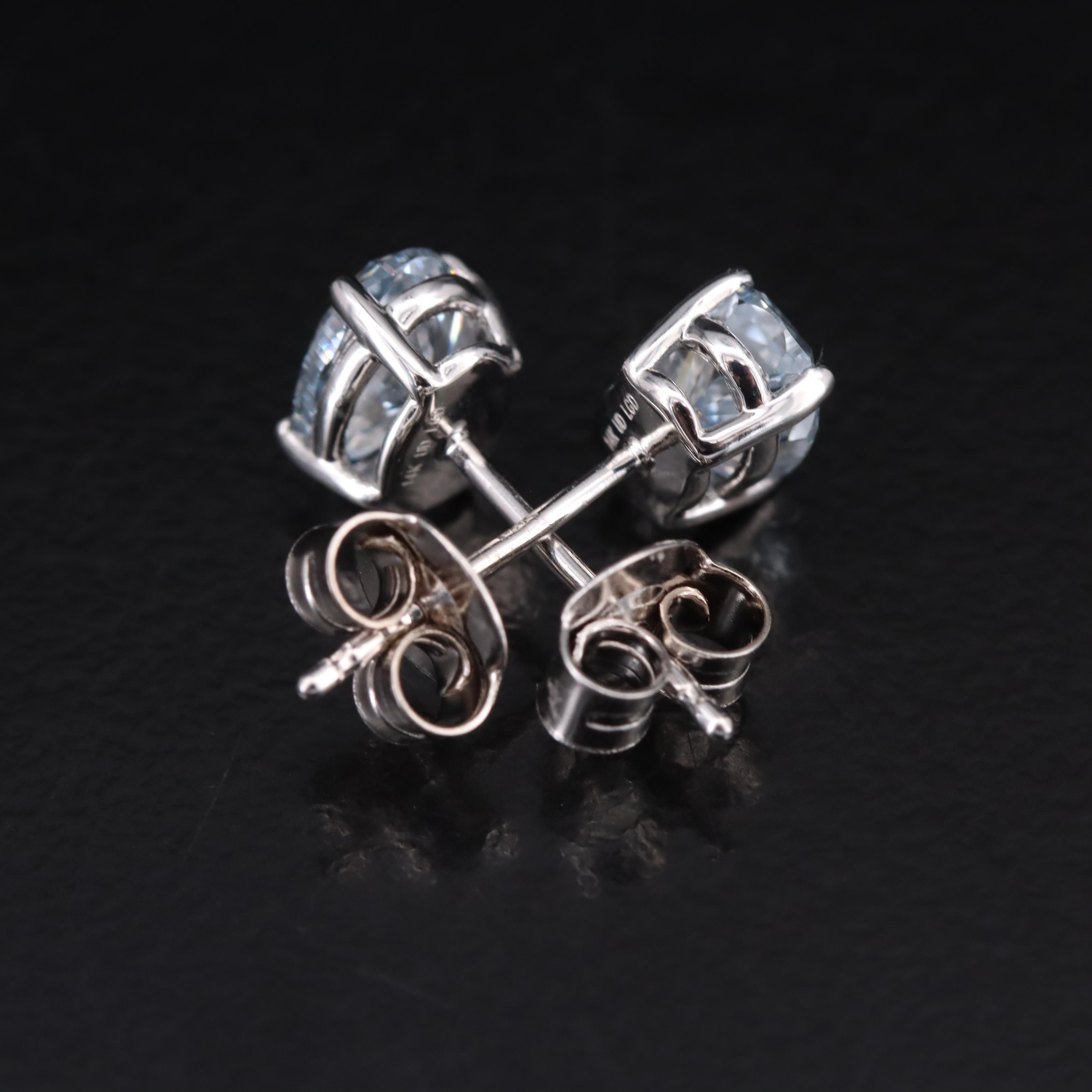 14K 1.33 CTW Lab Grown Diamond Stud Earrings
