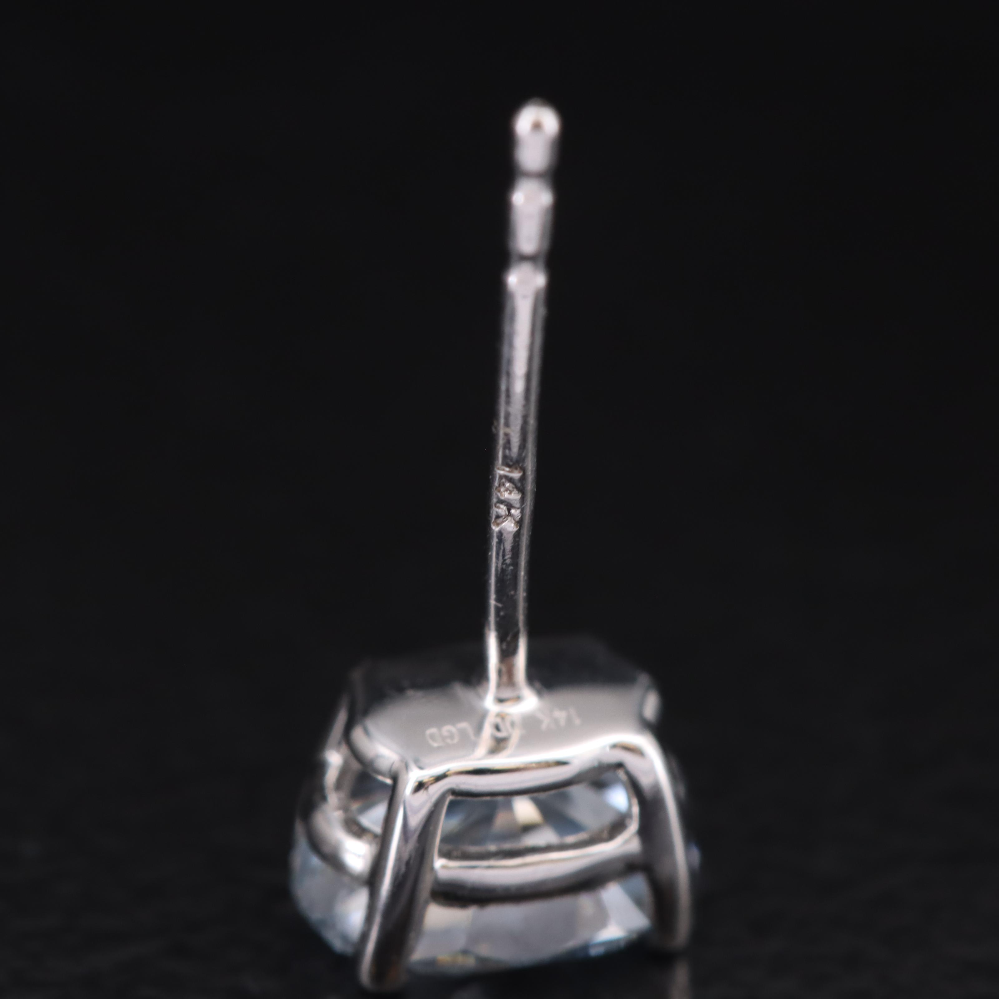 14K 1.33 CTW Lab Grown Diamond Stud Earrings
