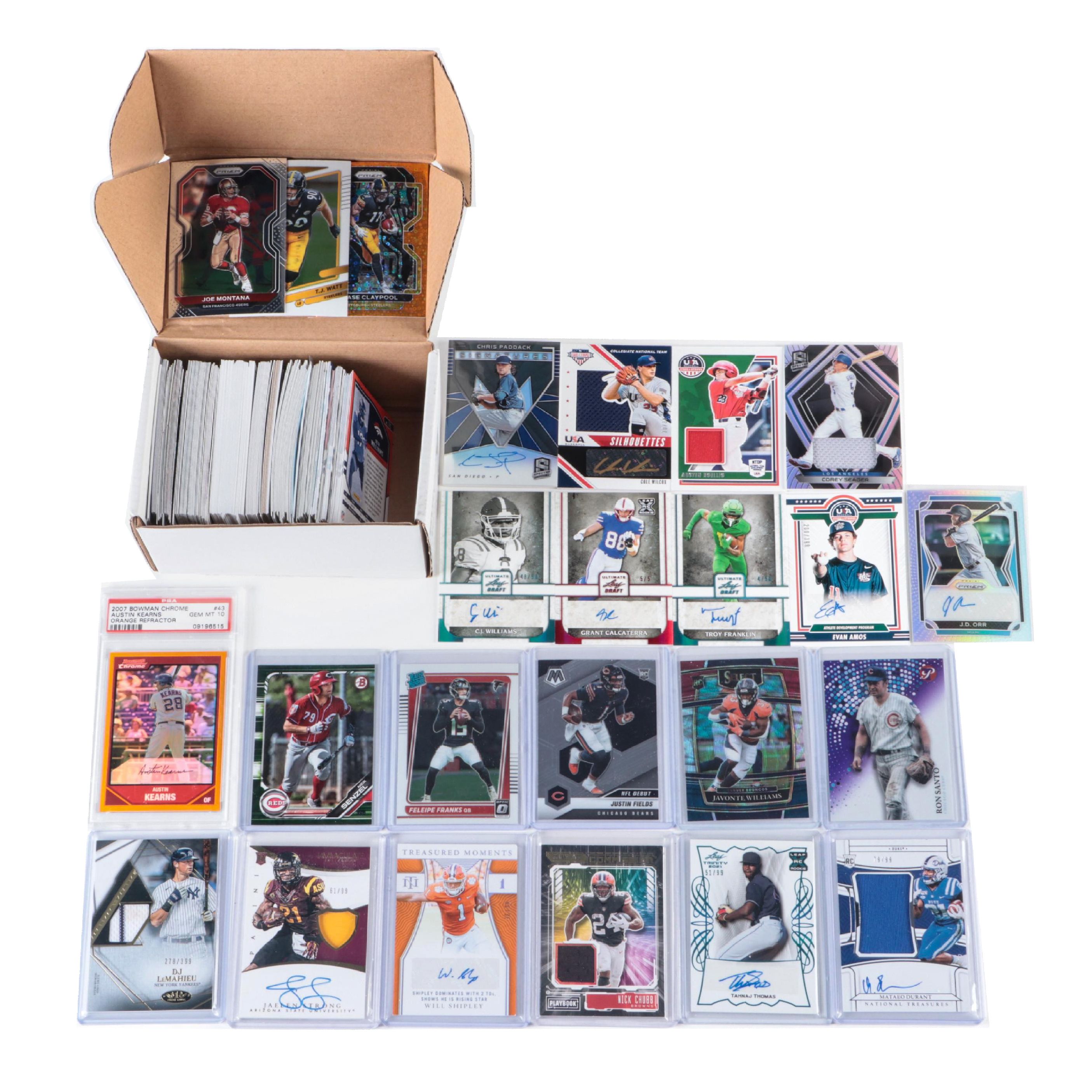 Panini and More Sports Cards with Signed, Graded Kearns, Rookies, 2000s–2020s