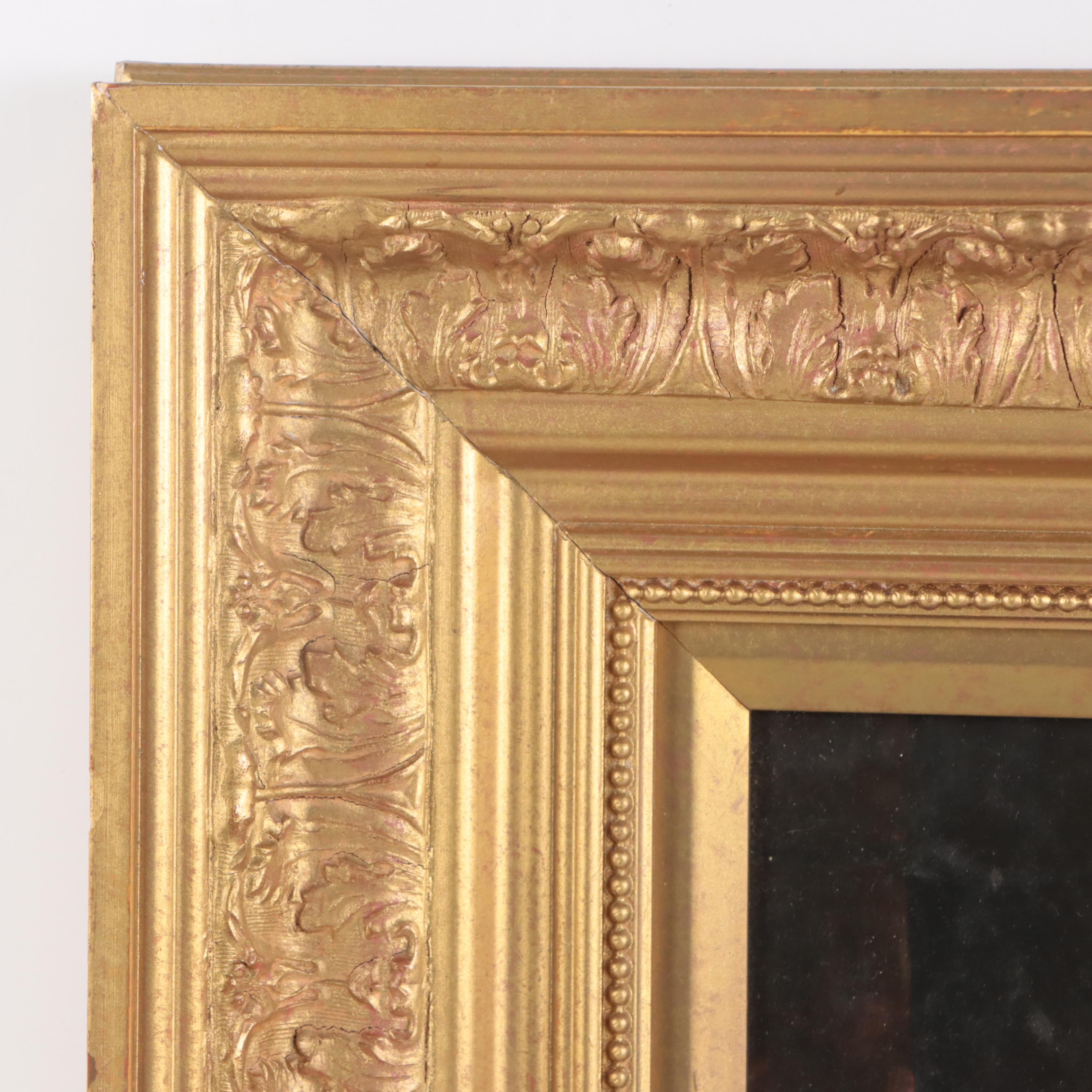 Still Life Oil Painting of Eggs and Apples