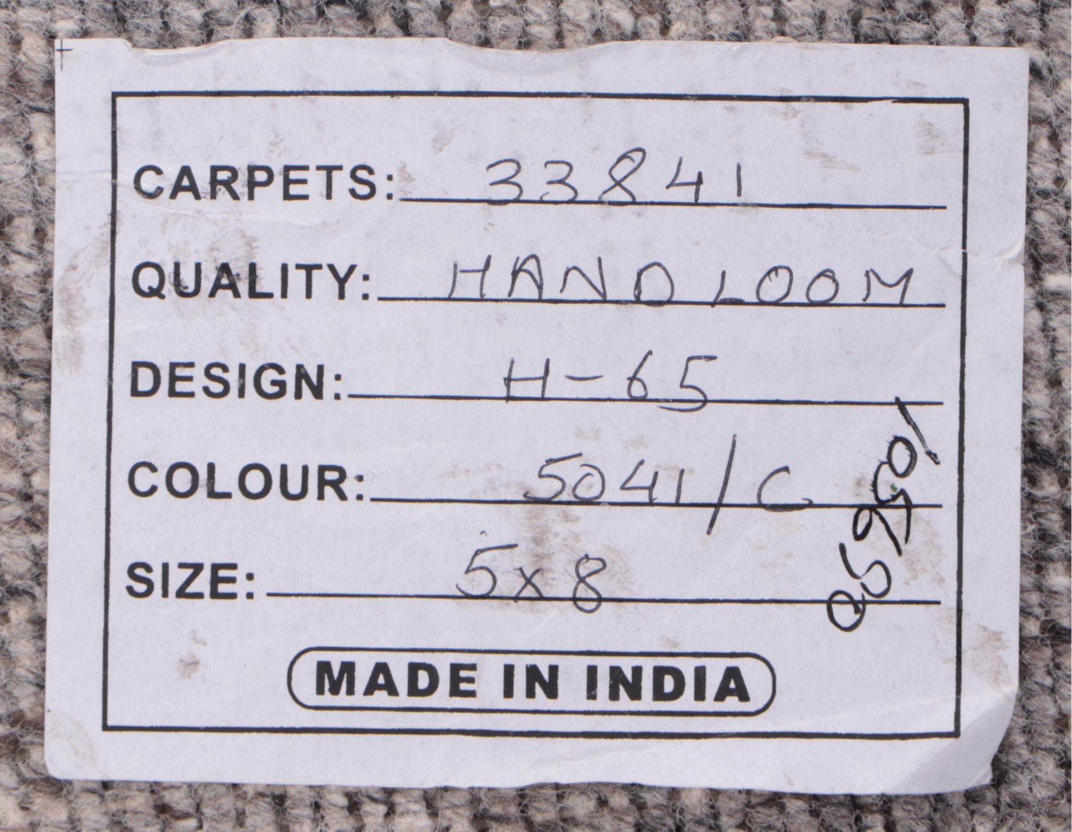 5' x 7'11 Hand-Knotted The Rug Gallery Area Rug