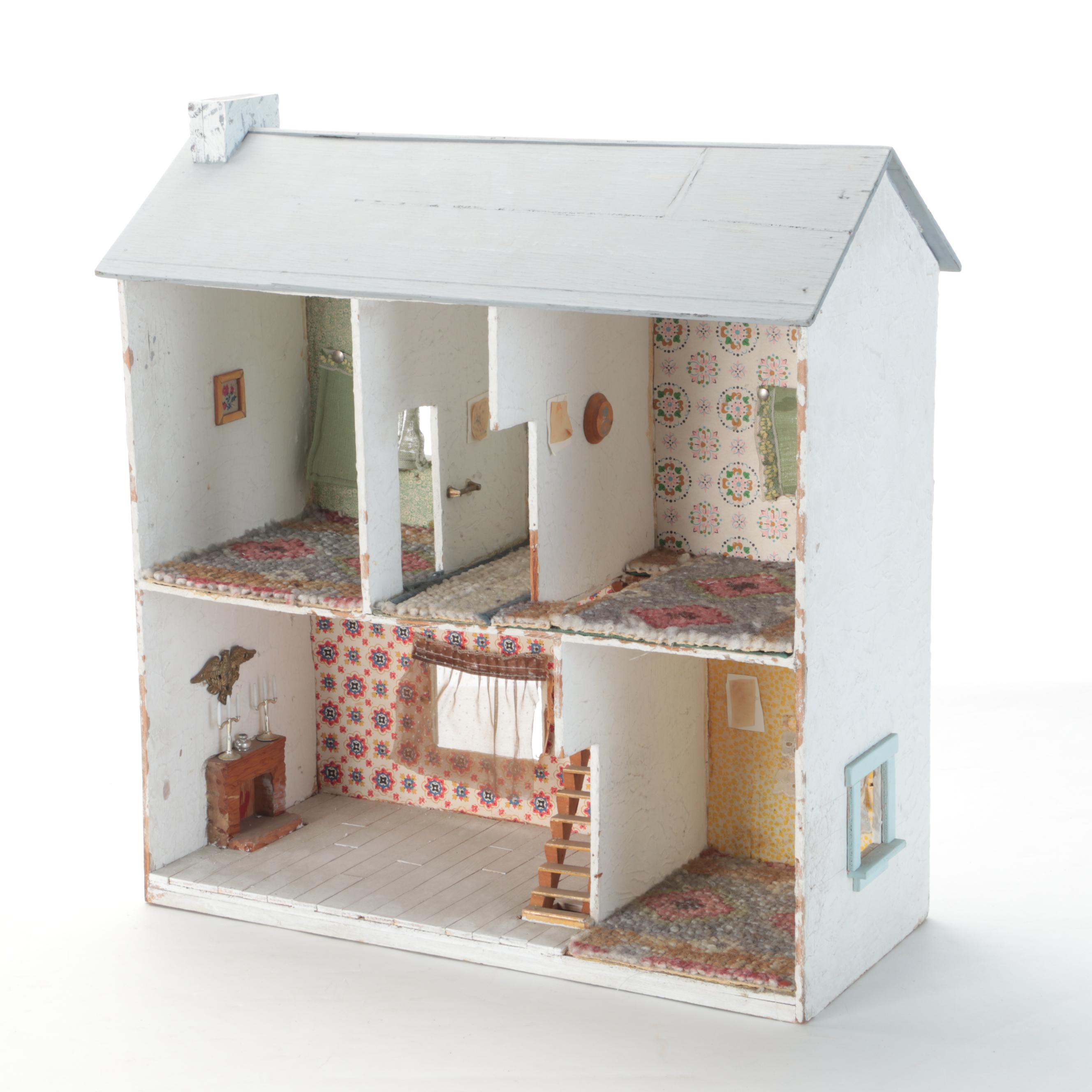 Effanbee "Patsy Ann" Composition Doll with Doll House and Other Toys