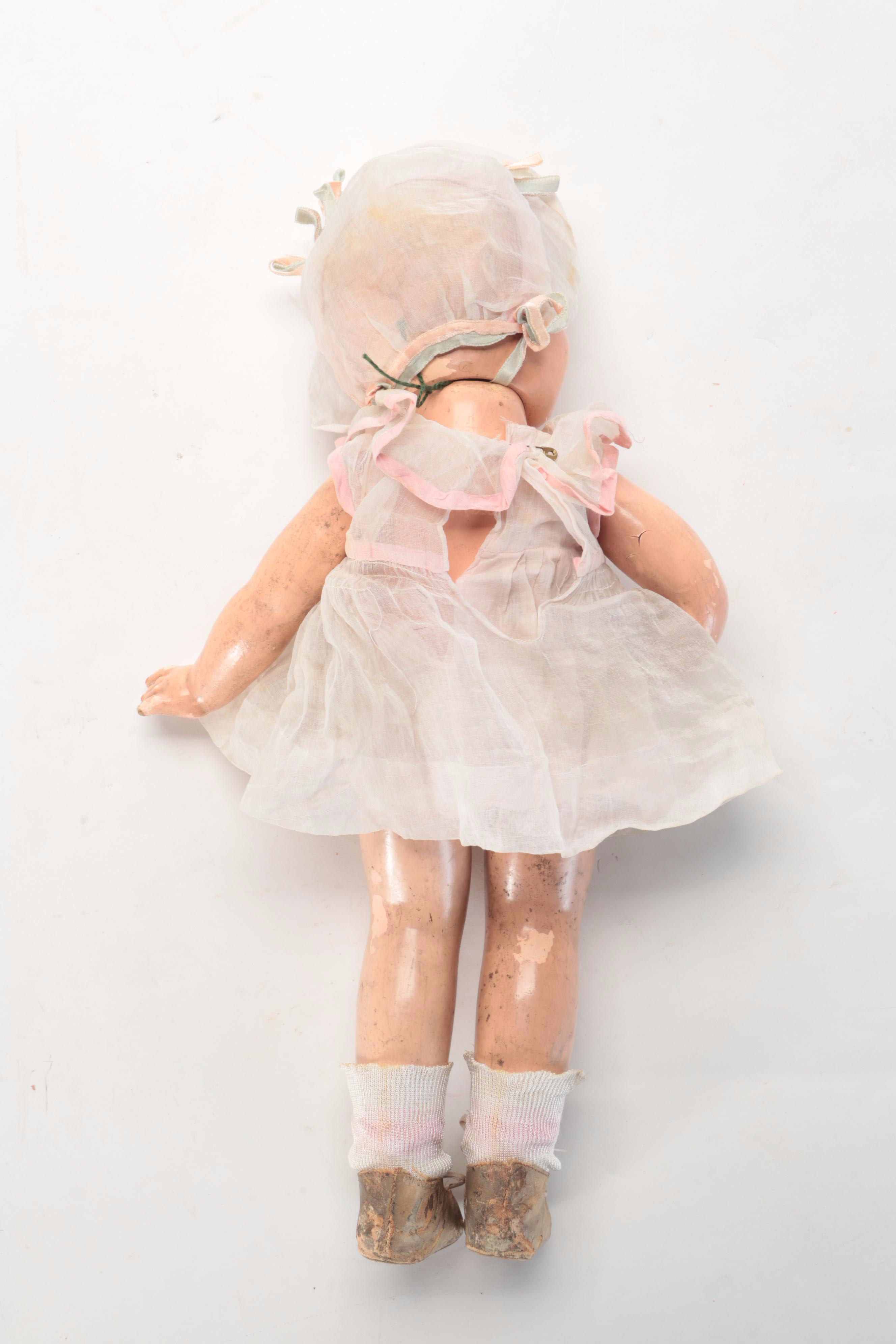 Effanbee "Patsy Ann" Composition Doll with Doll House and Other Toys