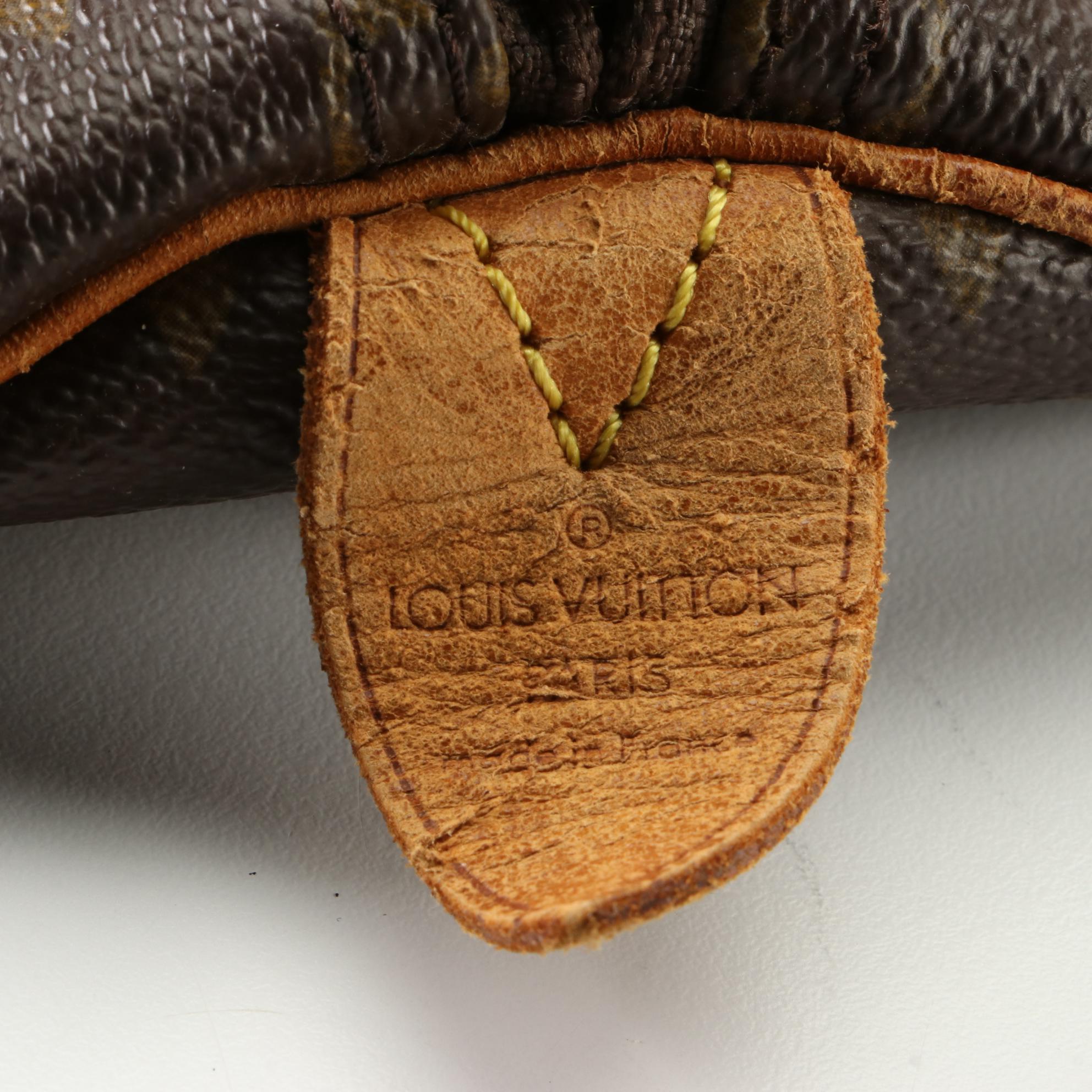 Louis Vuitton Keepall 55 in Monogram Canvas and Vachetta Leather