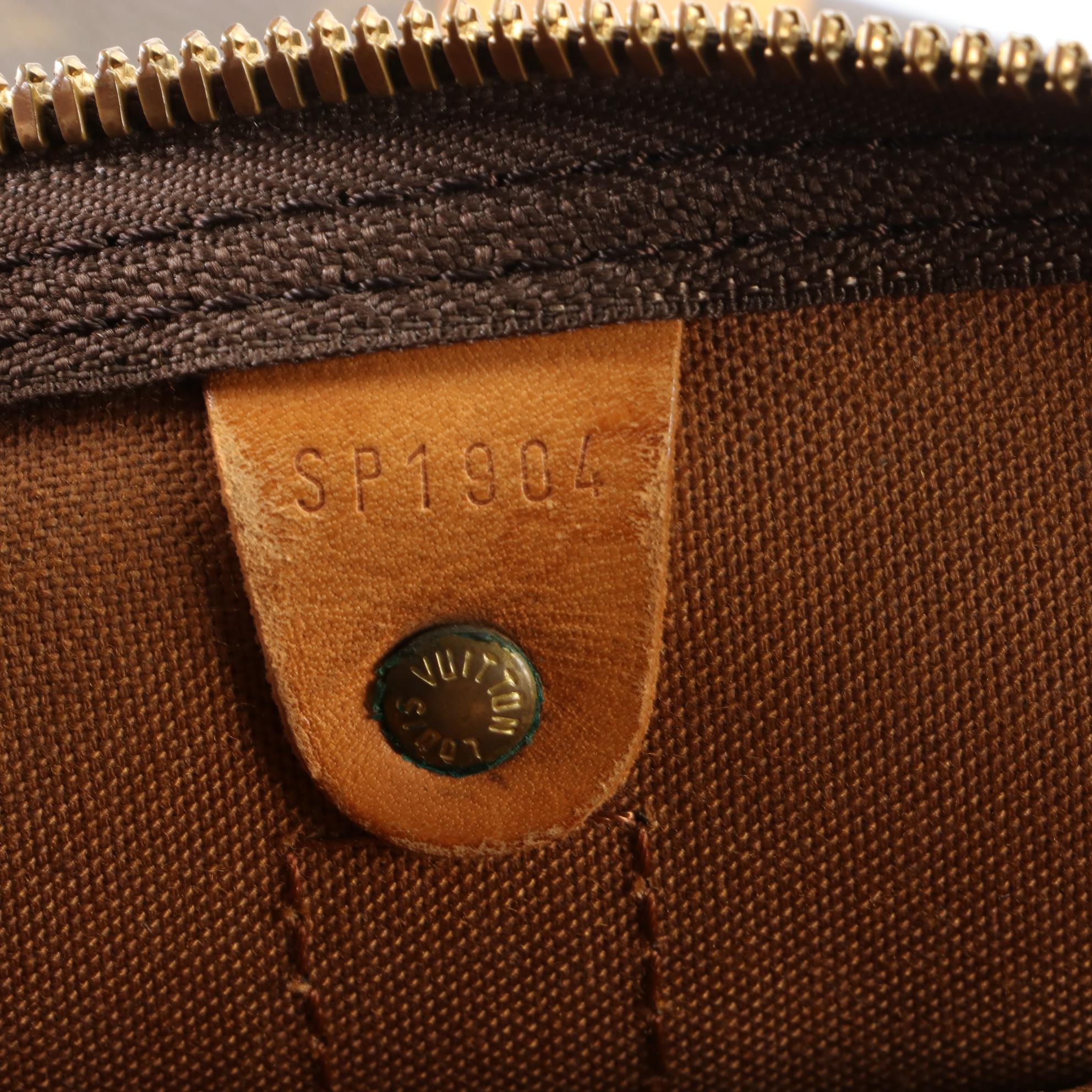 Louis Vuitton Keepall 55 in Monogram Canvas and Vachetta Leather