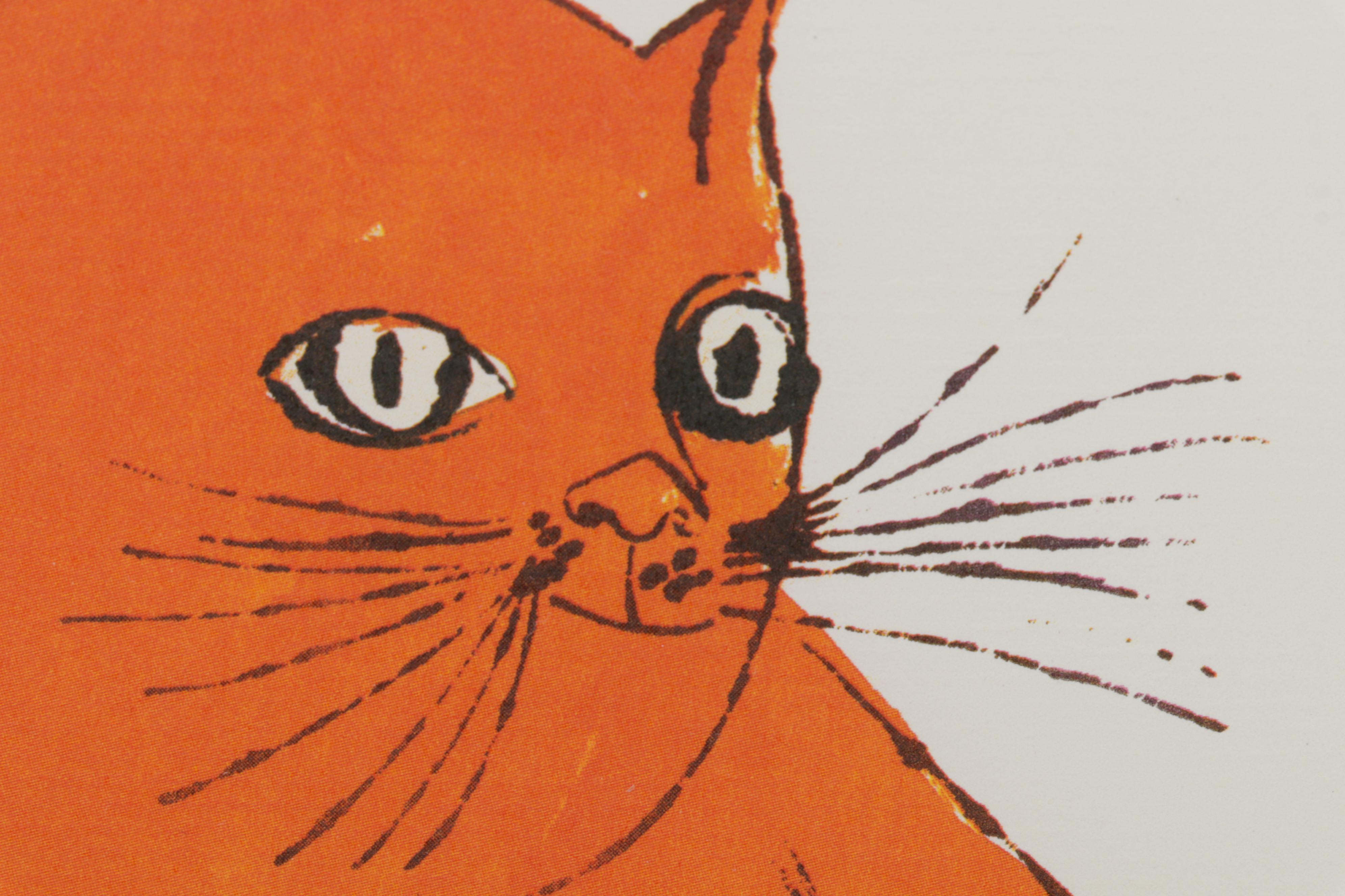 Offset Lithograph After Andy Warhol From "25 Cats Name Sam and One Blue Pussy"