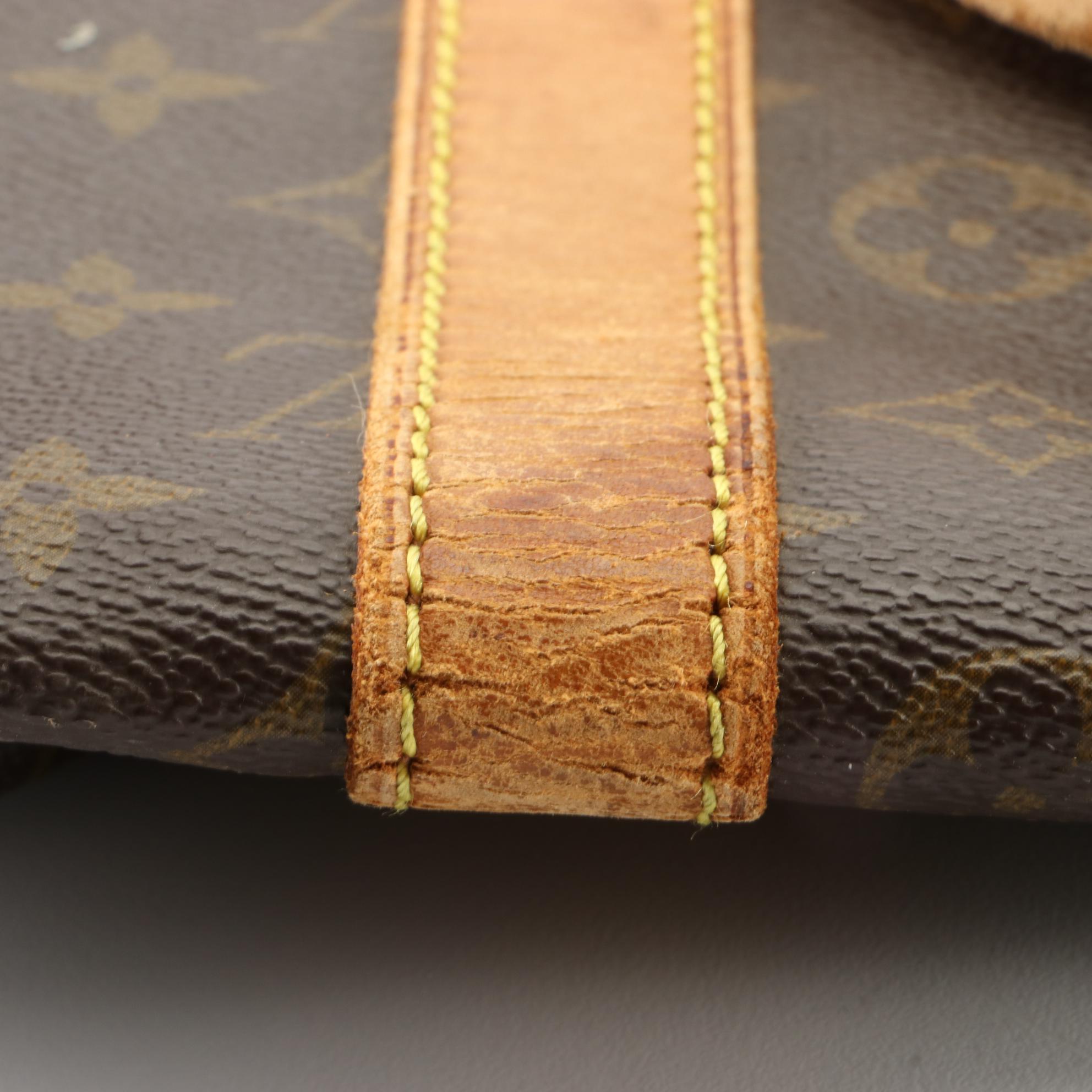 Louis Vuitton Keepall 55 in Monogram Canvas and Vachetta Leather