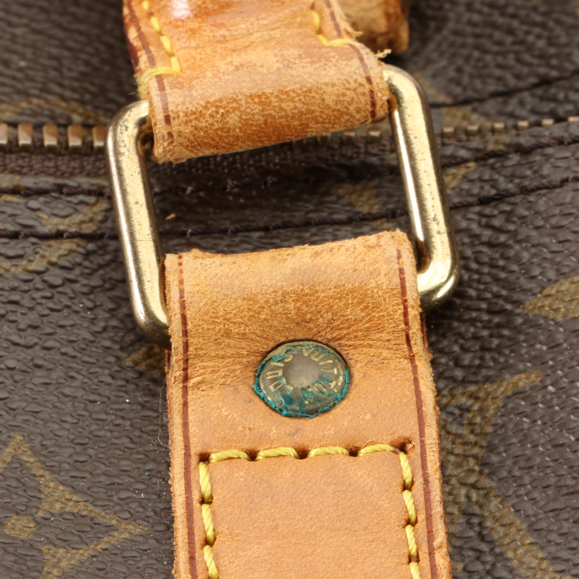 Louis Vuitton Keepall 55 in Monogram Canvas and Vachetta Leather