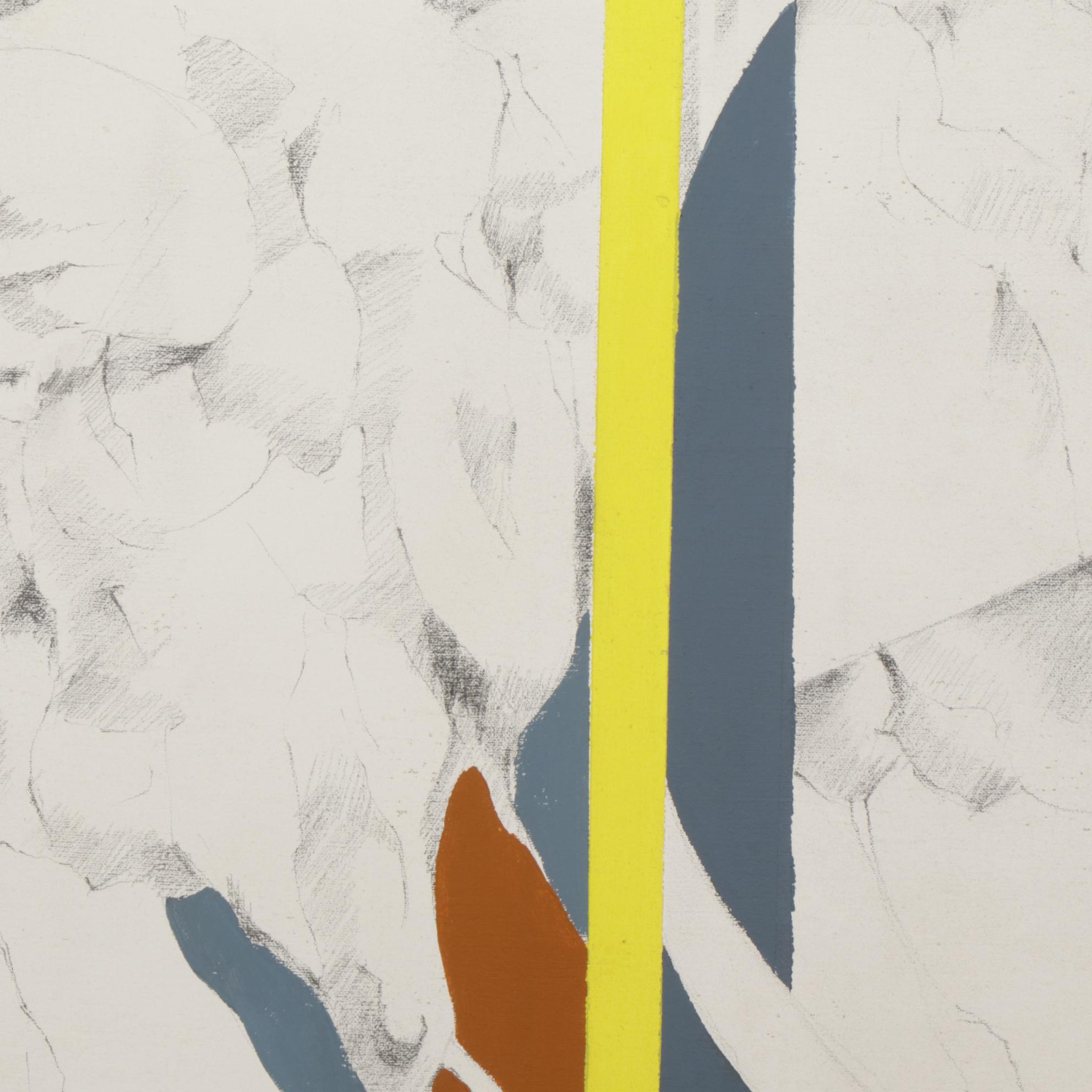 Dianne Almendinger Large-Scale Abstract Acrylic Painting, 1972