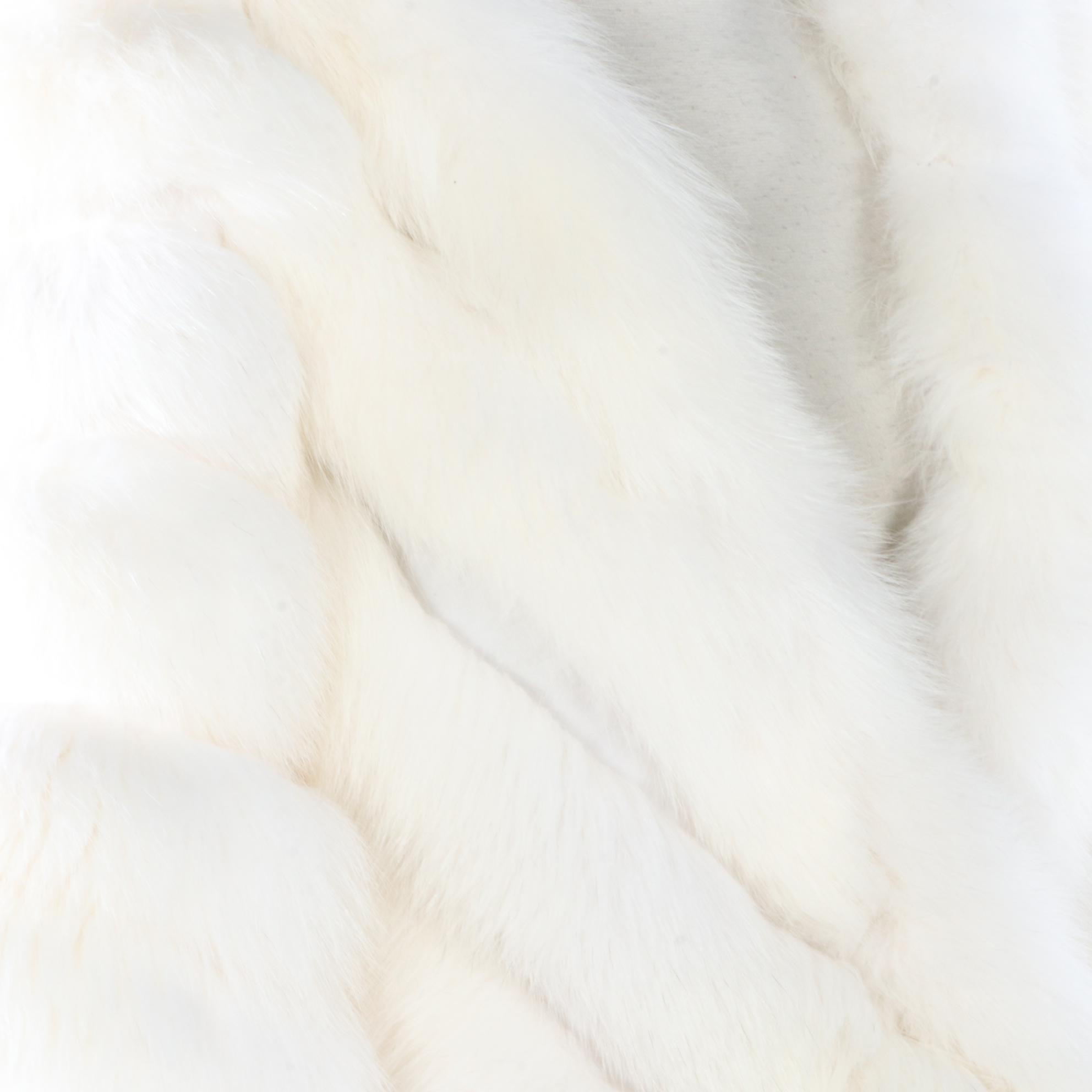 Finnish Fox Fur Wedding Stole from The Fur Vault, New with Tag