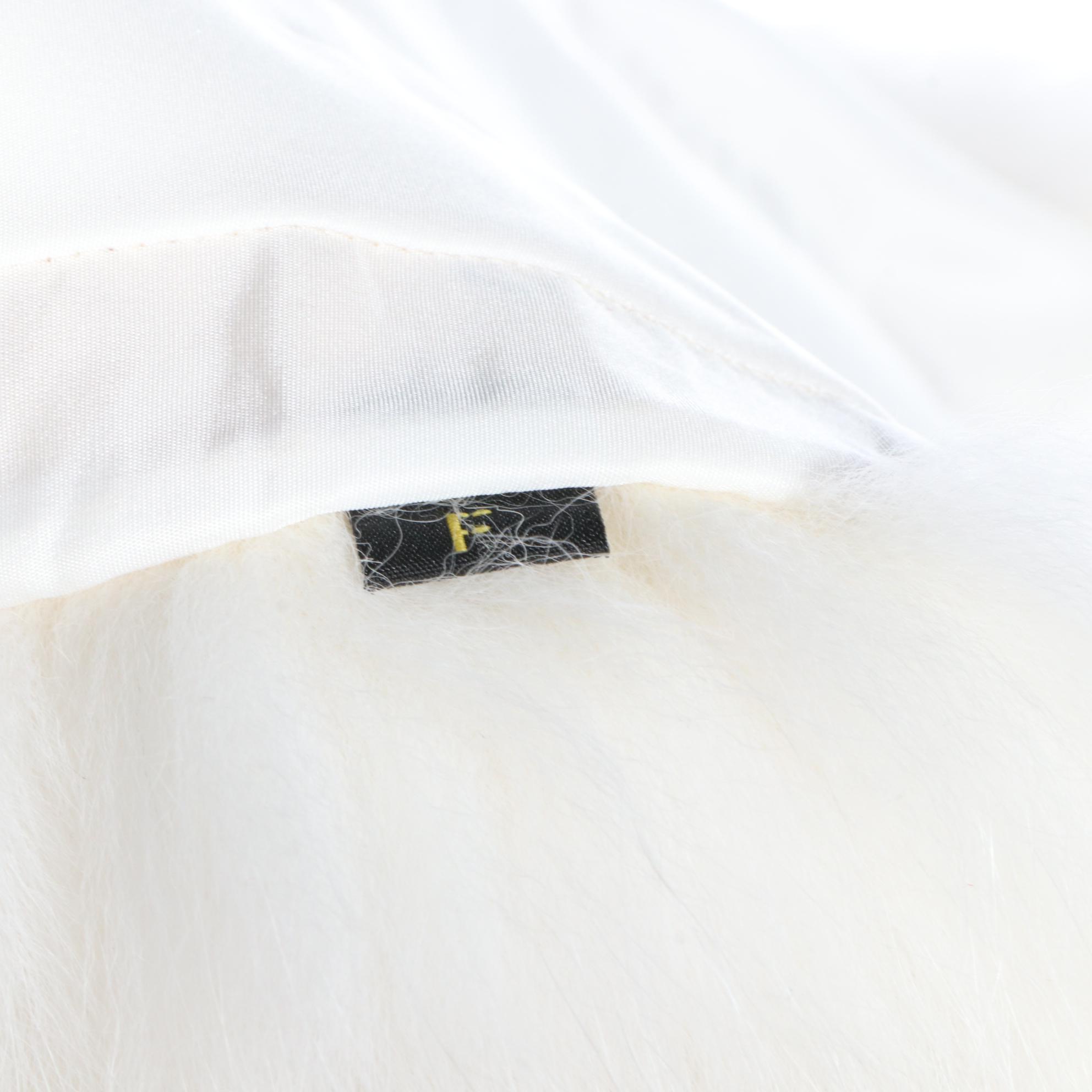 Finnish Fox Fur Wedding Stole from The Fur Vault, New with Tag