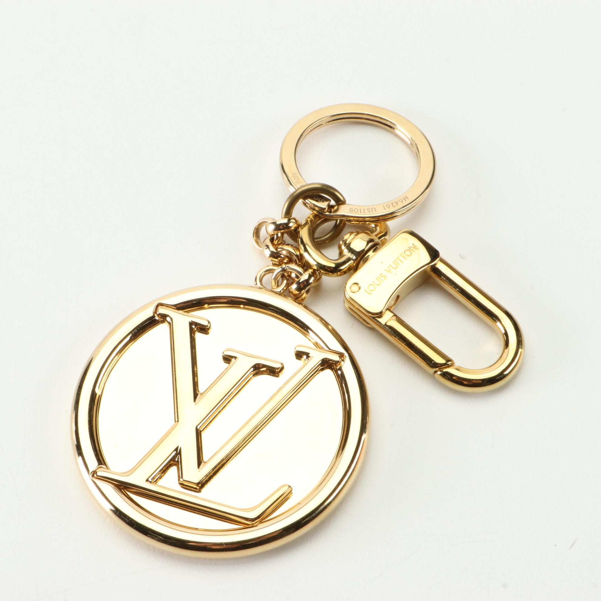 Louis Vuitton Monogram Medallion Bag Charm Key Ring