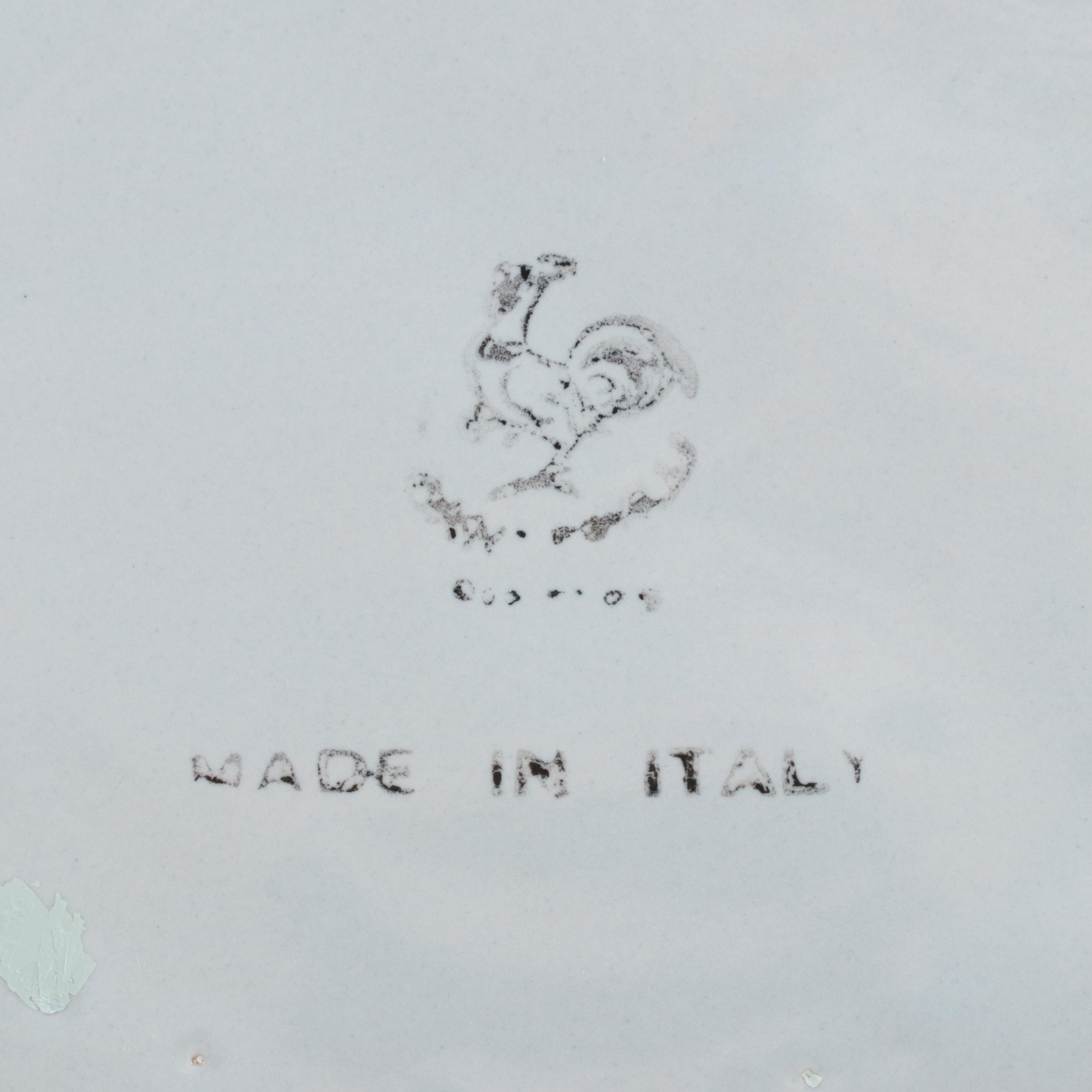 Italian Faïence Platter and Pitcher with Other Ceramic Bowl