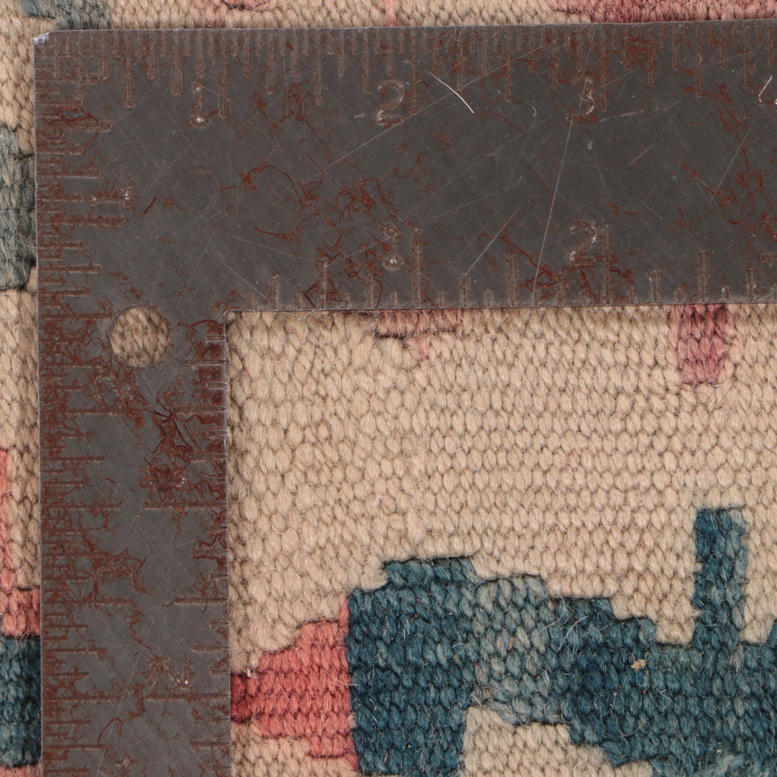 3'7 x 6'1 Handwoven Turkish Kilim Area Rug