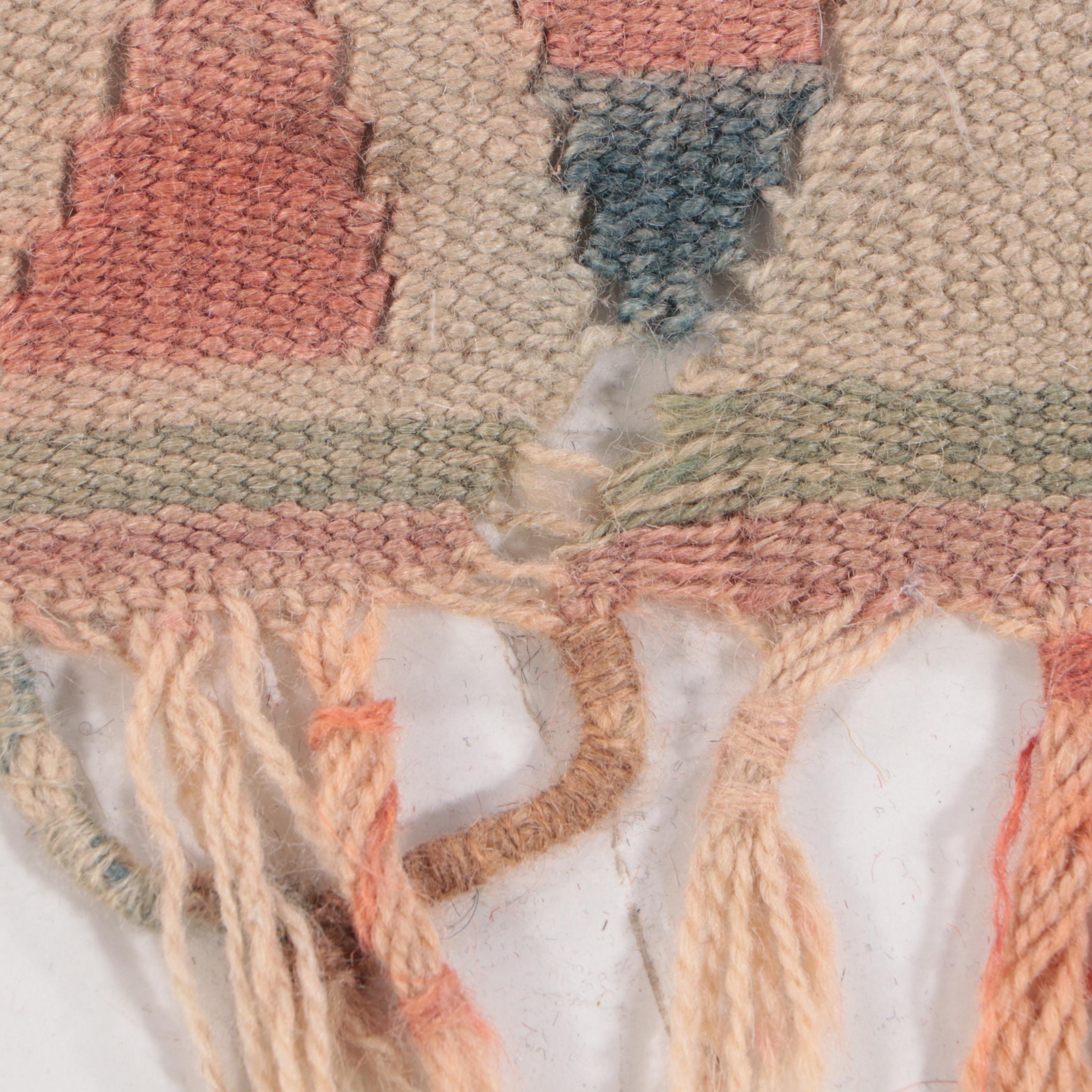 3'7 x 6'1 Handwoven Turkish Kilim Area Rug