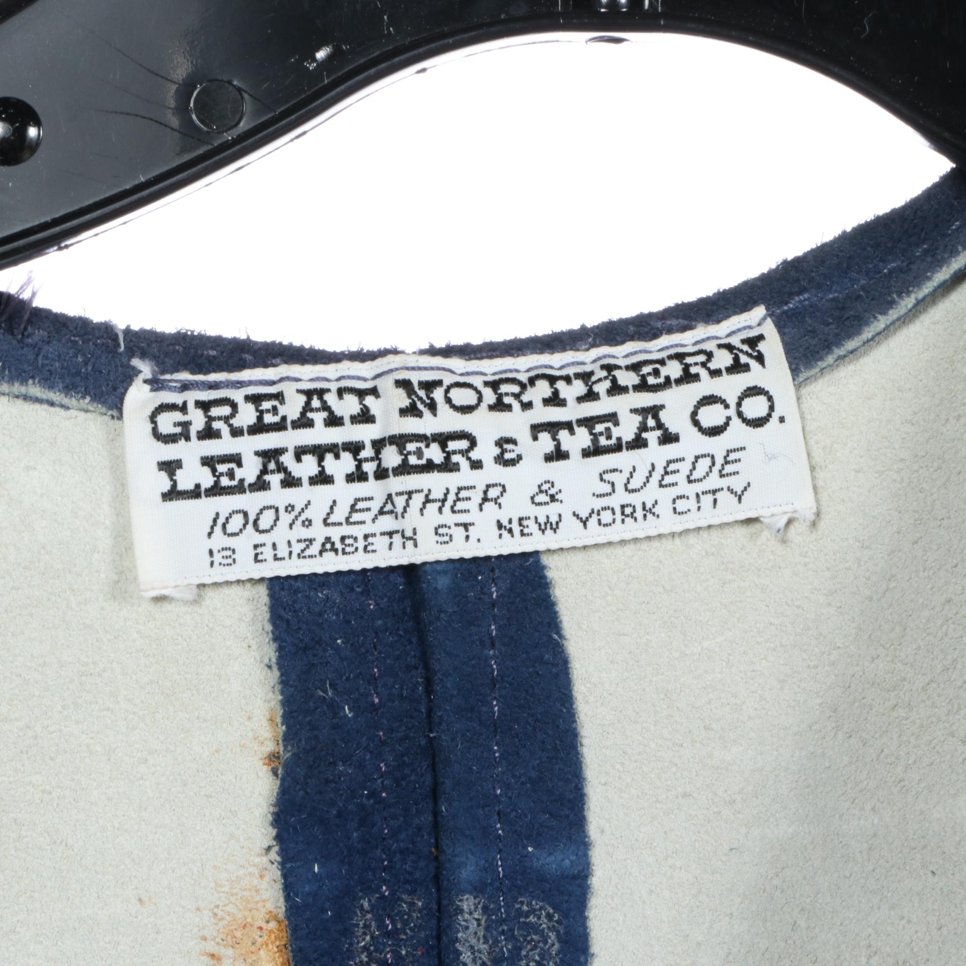 Great Northern Leather & Tea Co. Americana Inspired Fringe Leather/Suede Vest