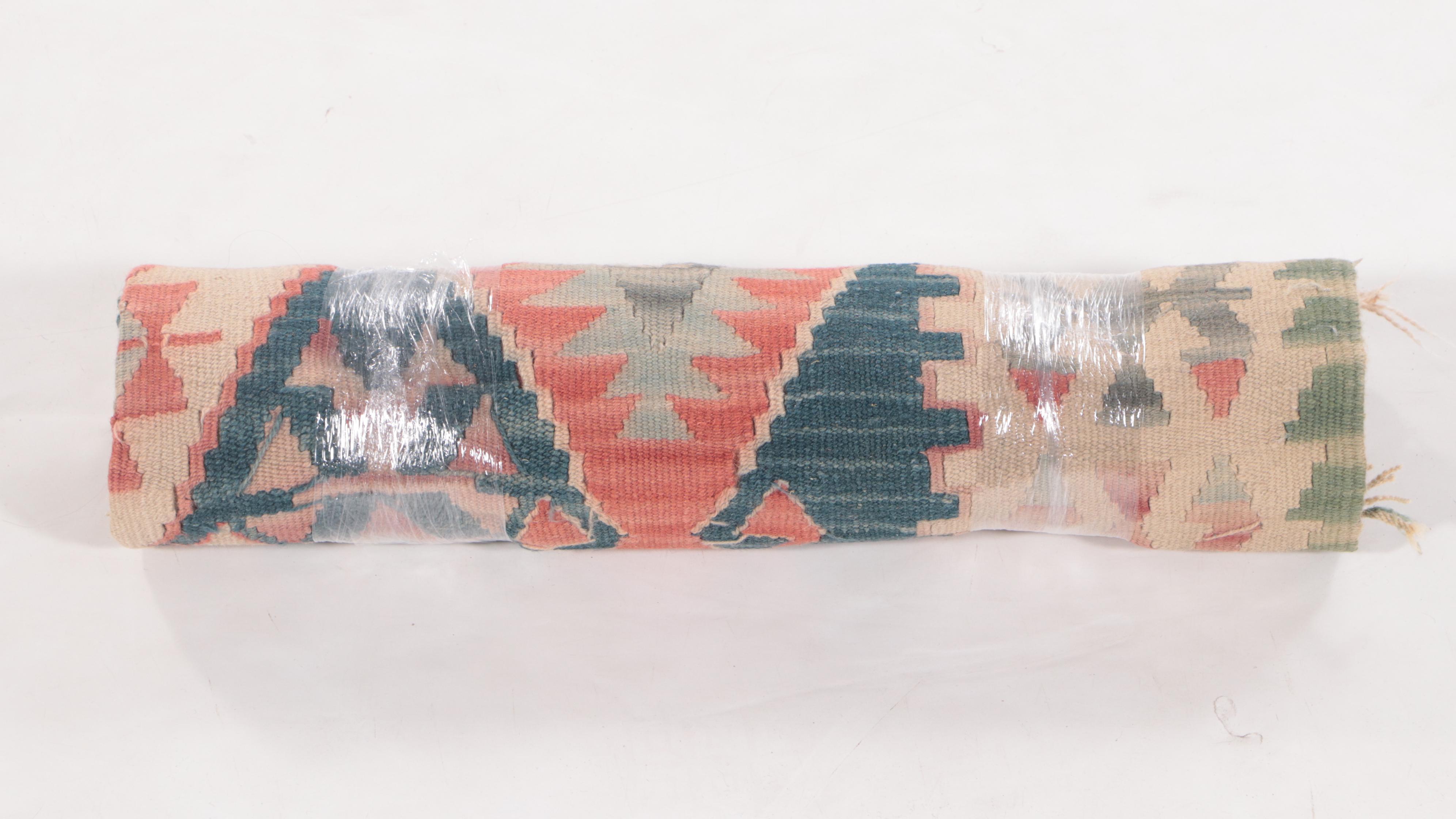 3'7 x 6'1 Handwoven Turkish Kilim Area Rug