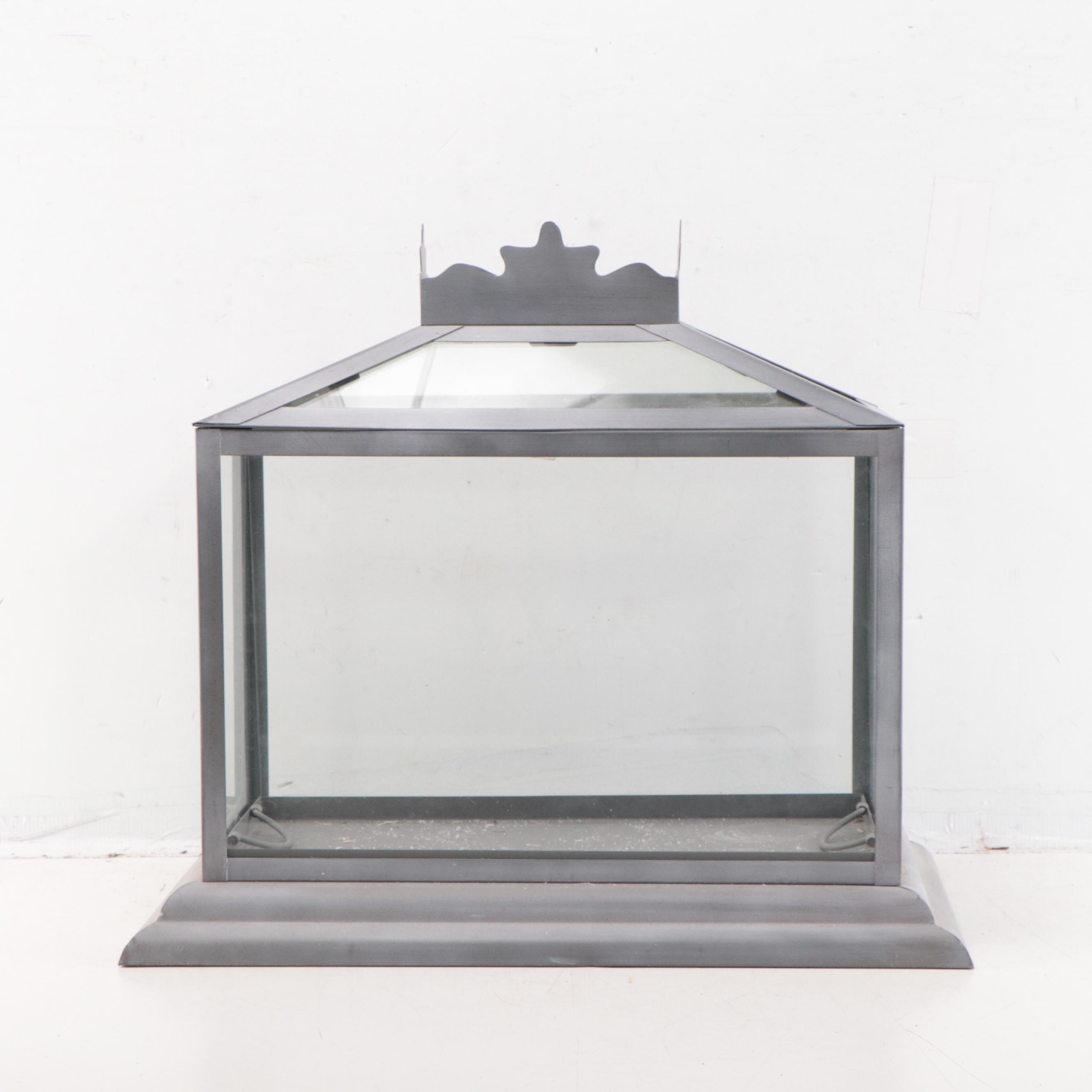 Martha Stewart Metal and Glass Terrarium