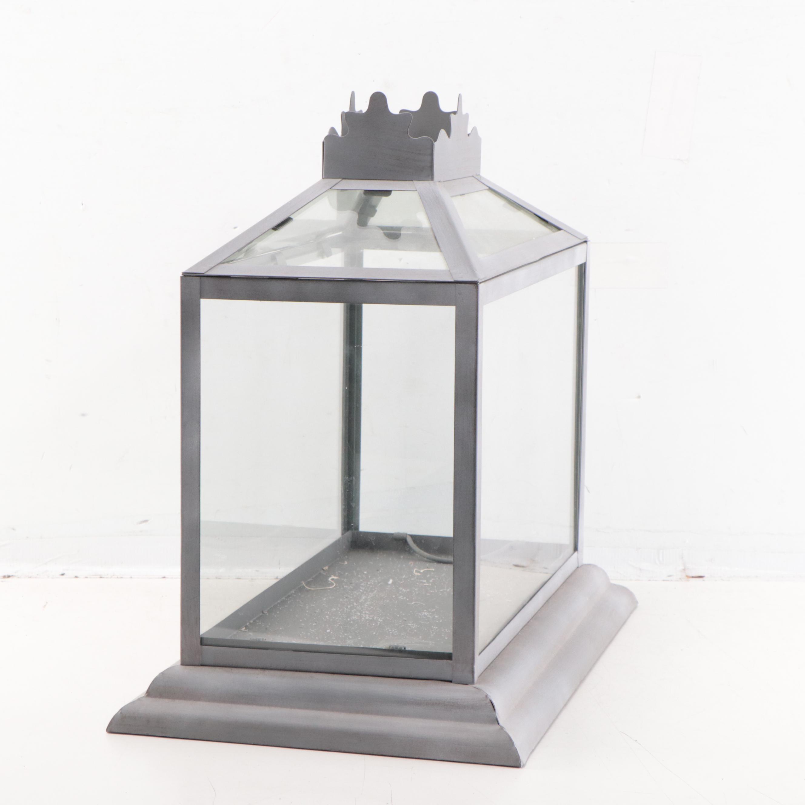 Martha Stewart Metal and Glass Terrarium