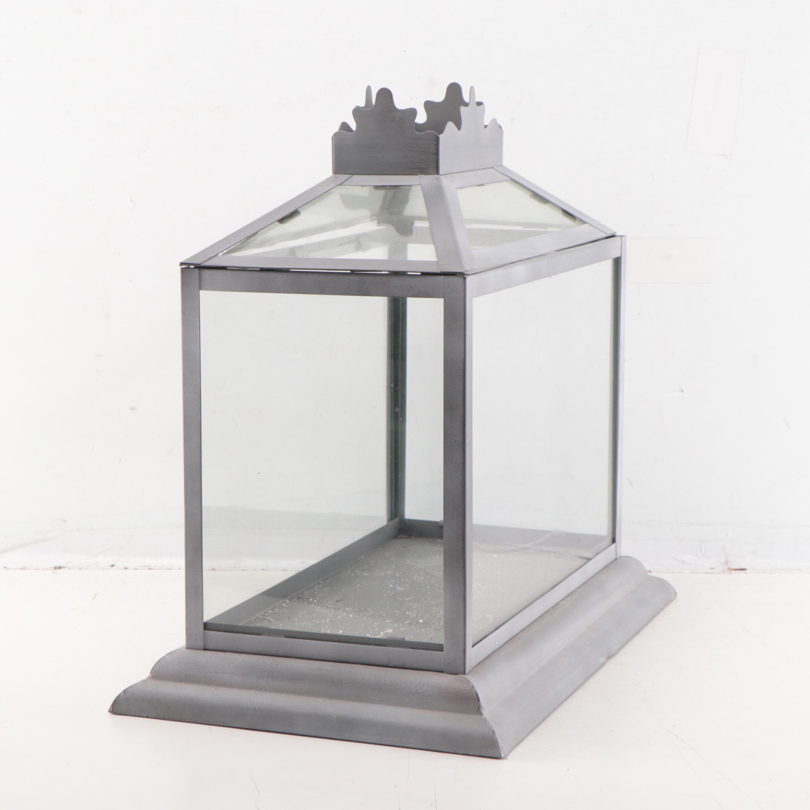 Martha Stewart Metal and Glass Terrarium