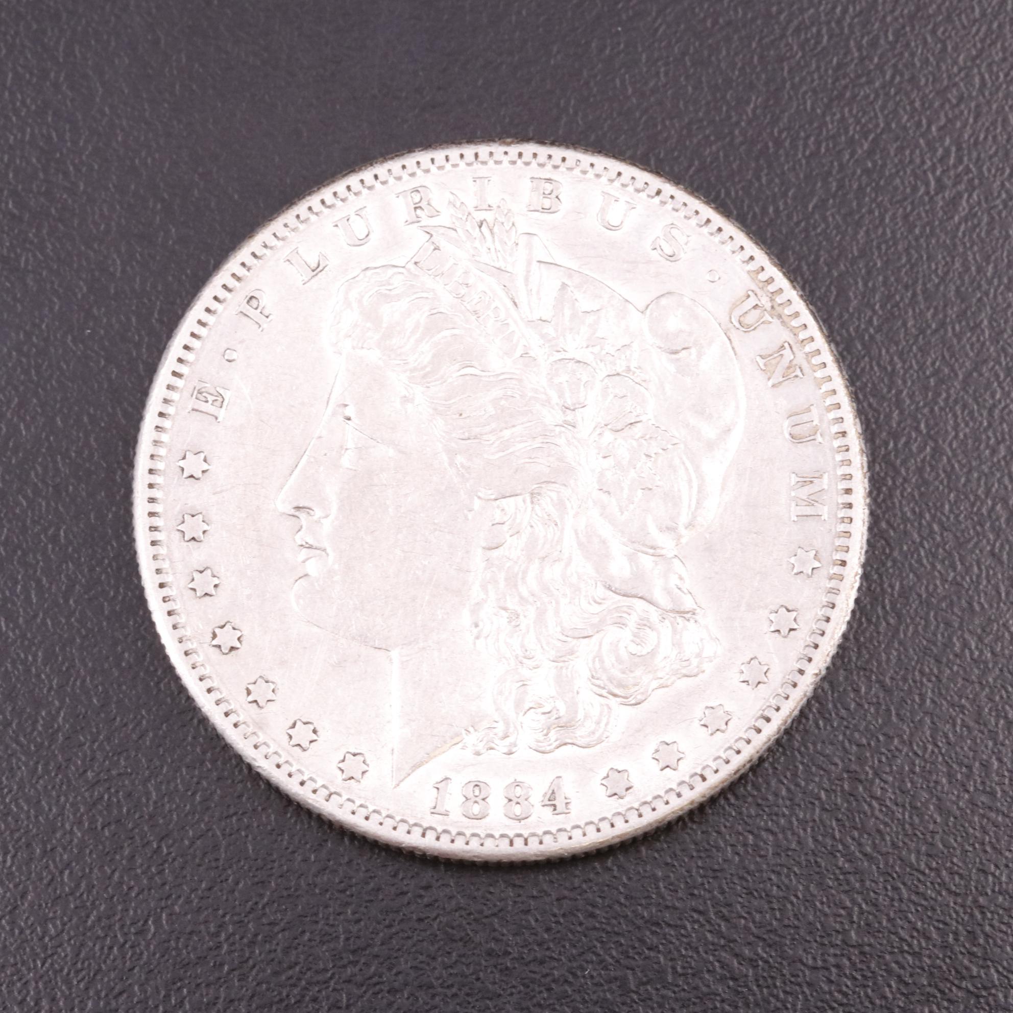 1884-S Morgan Silver Dollar