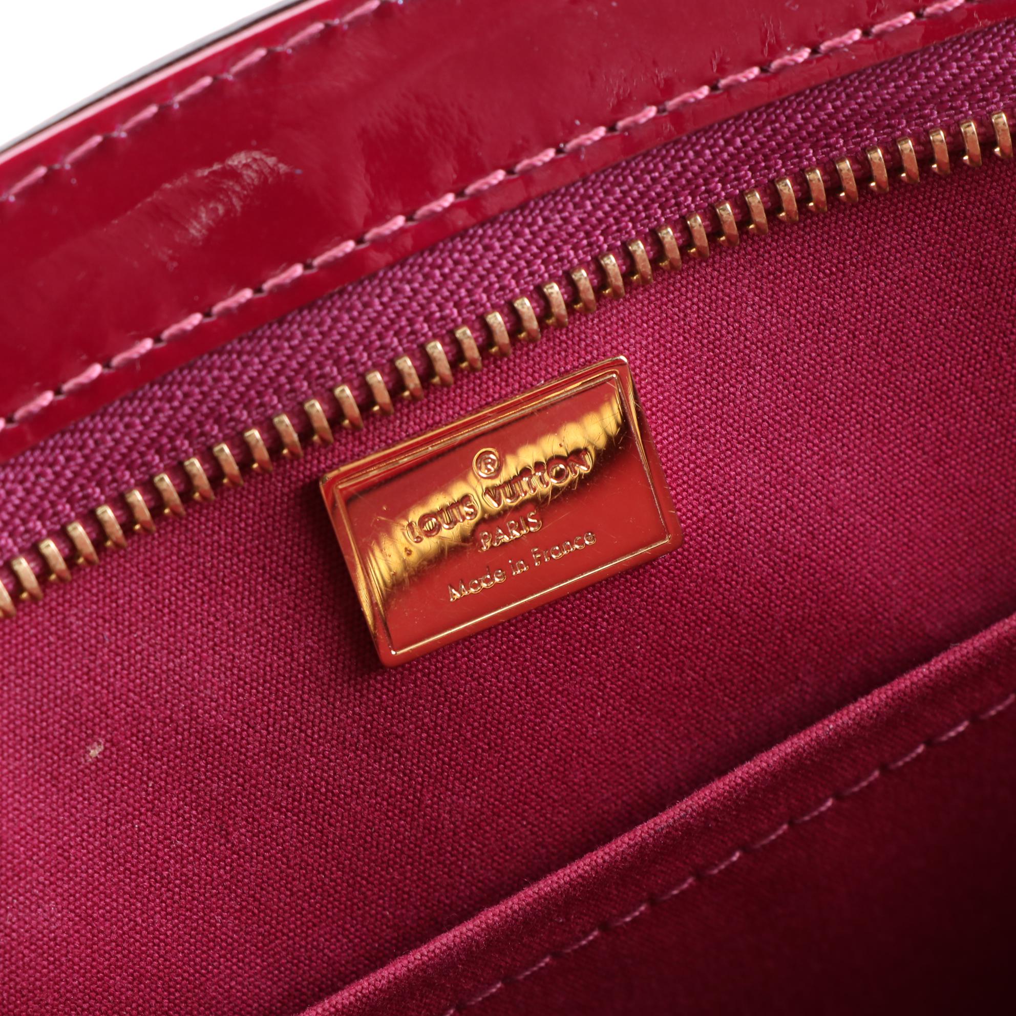 Louis Vuitton Brea PM Handbag in Monogram Vernis