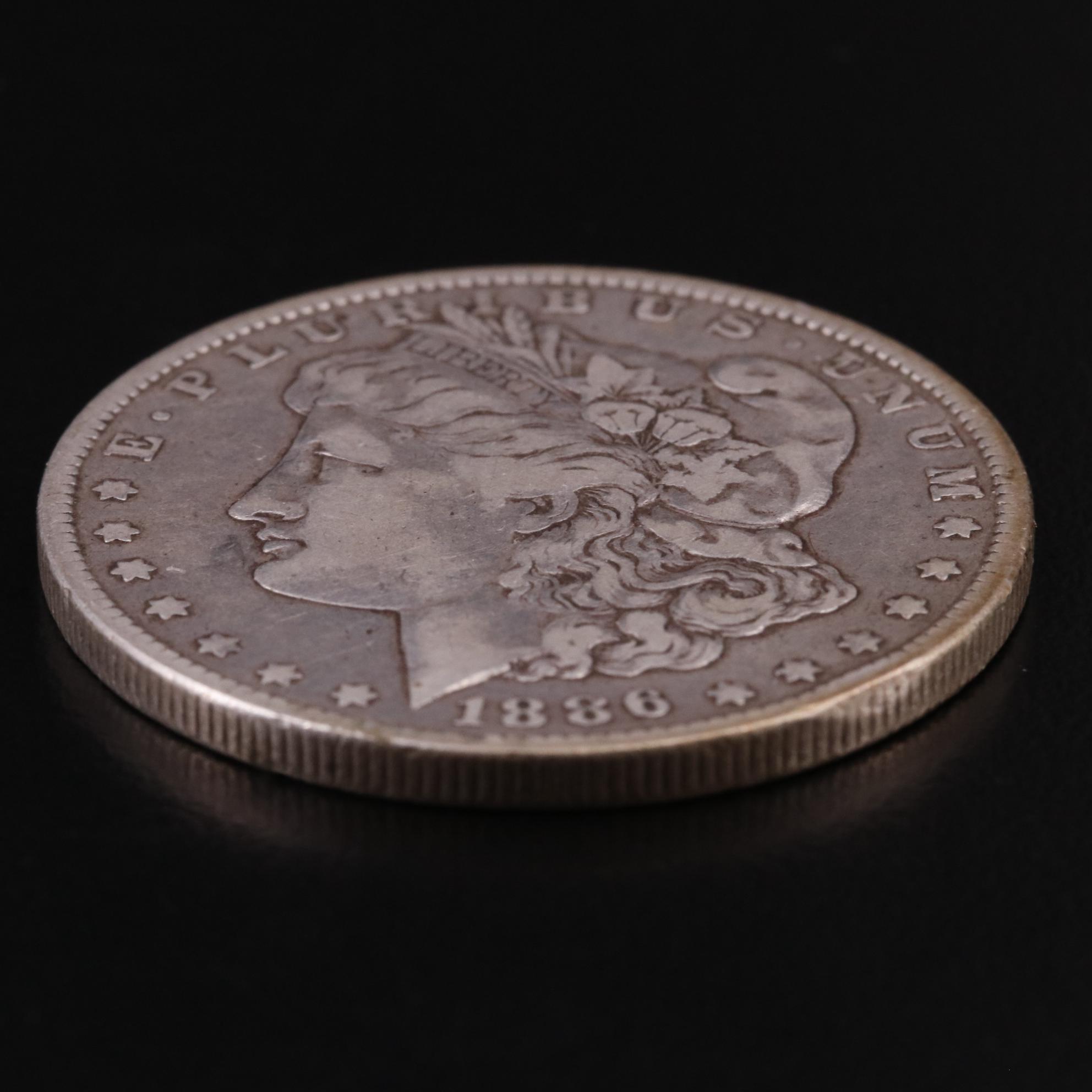 1886-O Morgan Silver Dollar