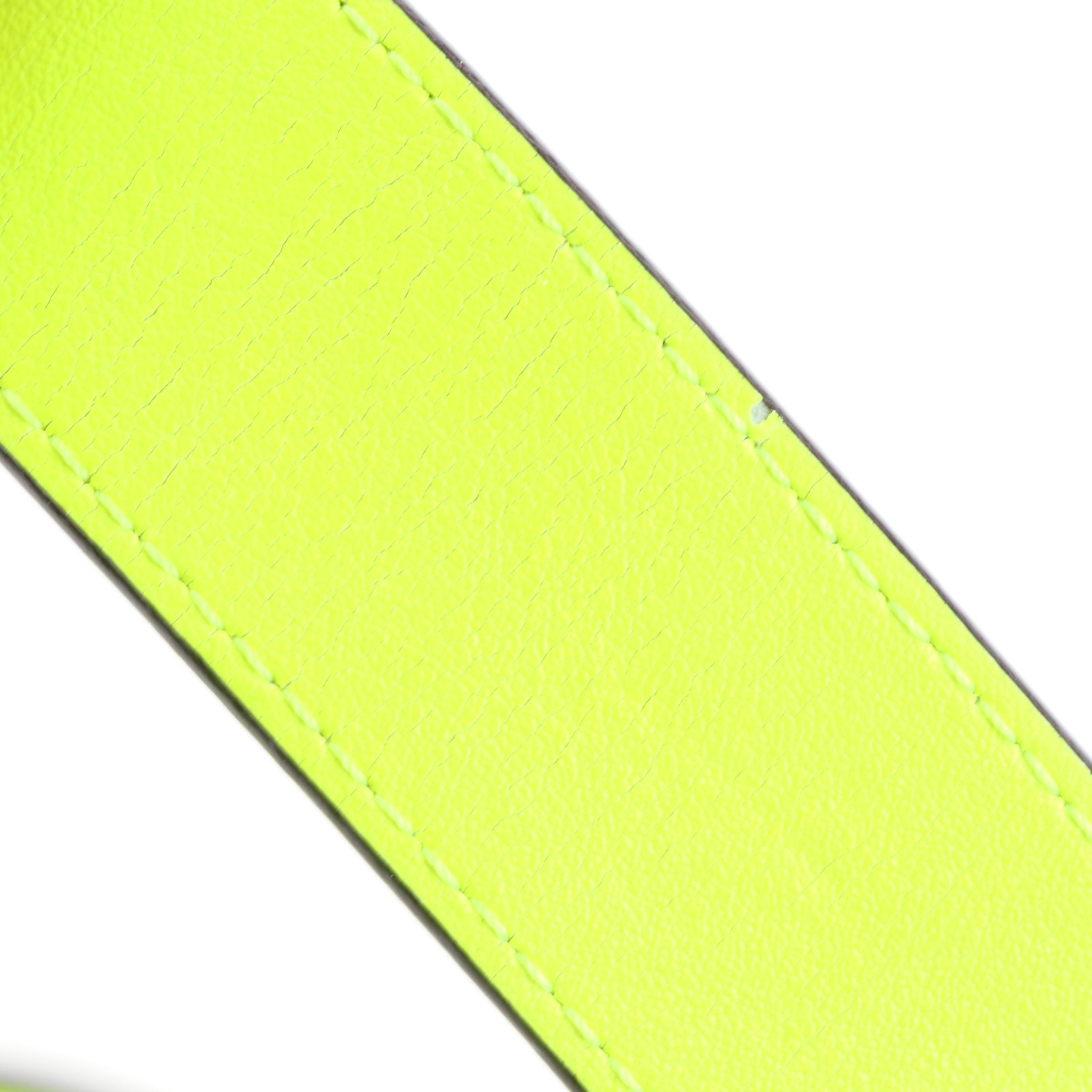 Louis Vuitton Belt in Damier Infini and Vachetta Leather