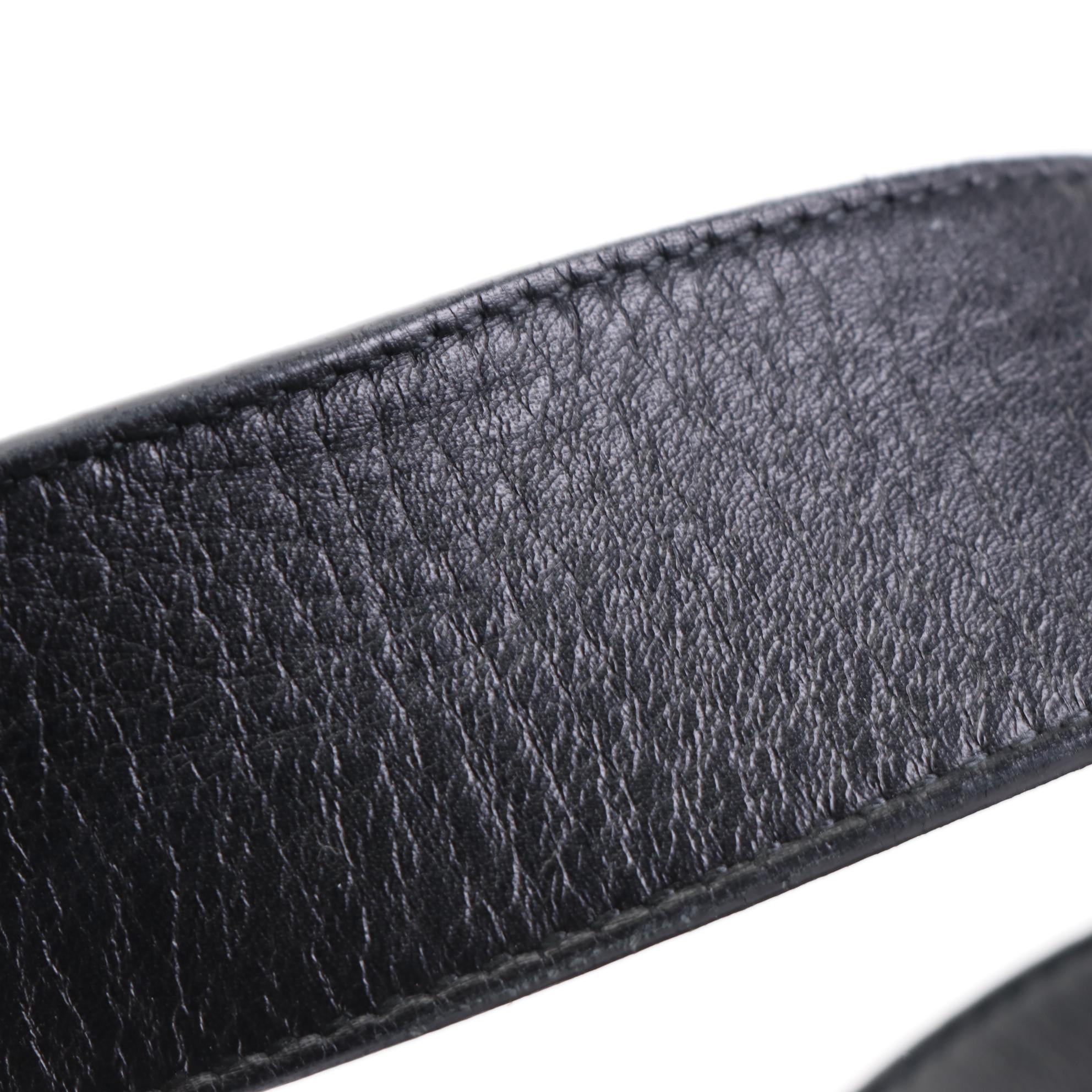 Gucci Torchon GG Marmont Leather Belt