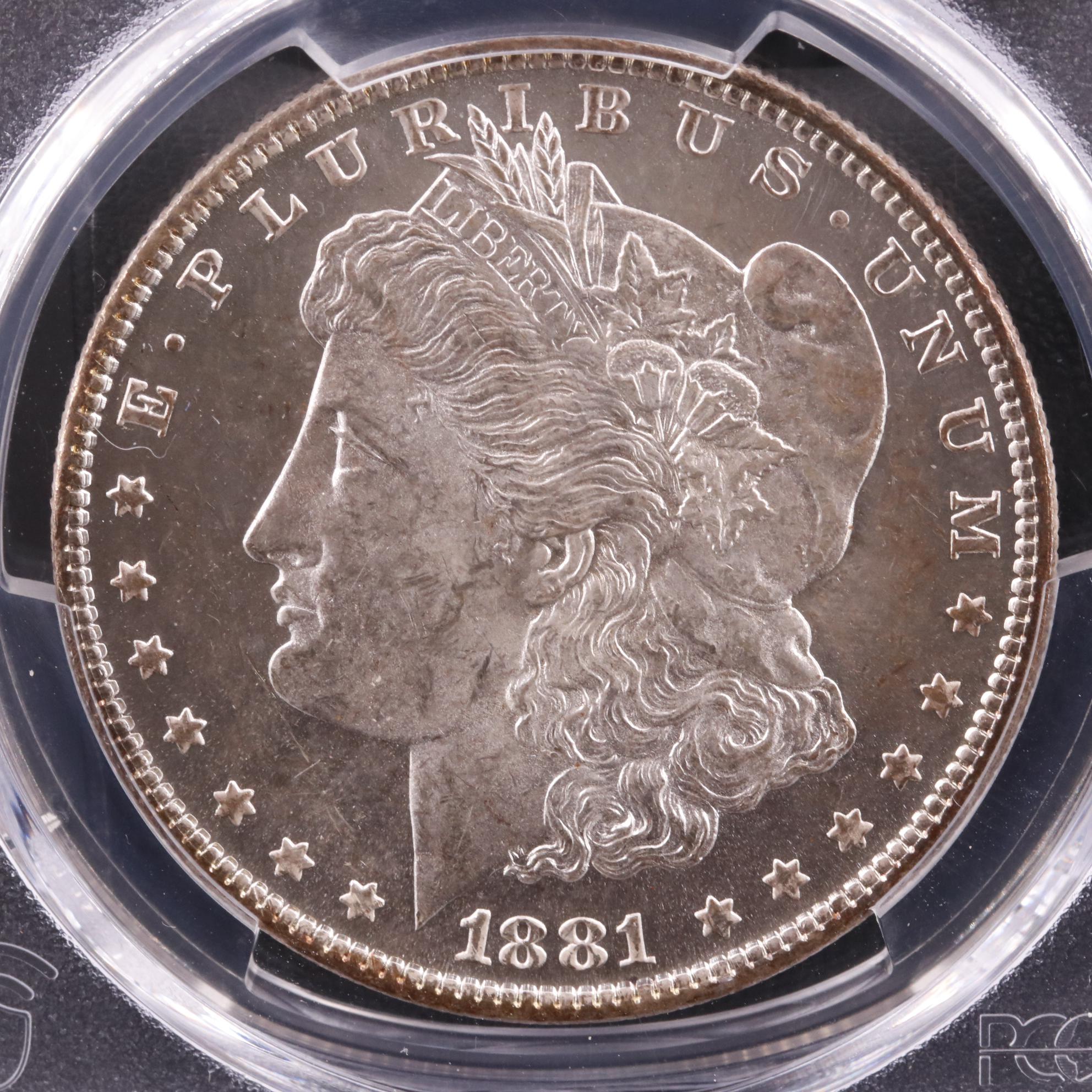 PCGS Graded MS62 1881-O Morgan Silver Dollar