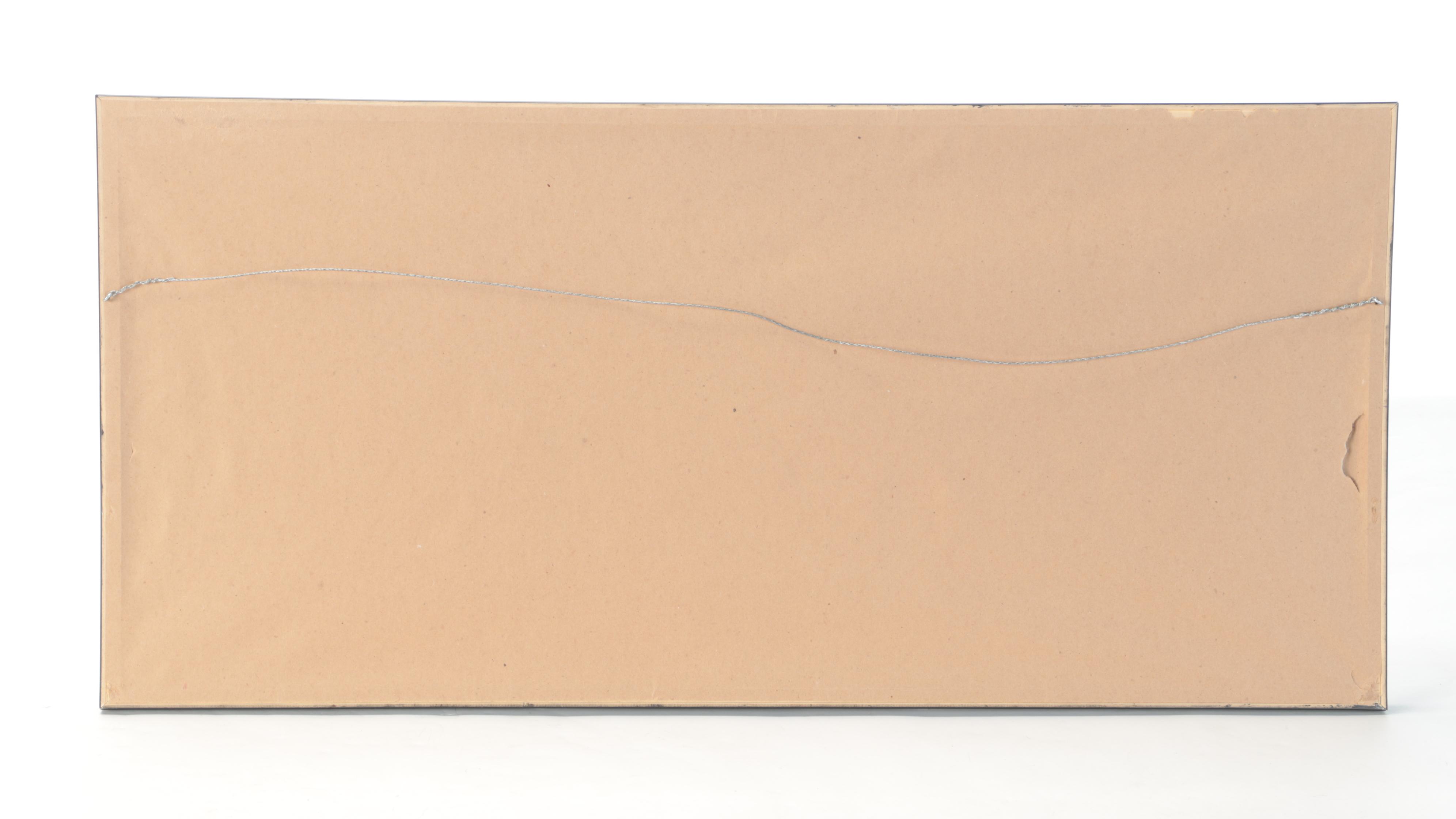 2010 Cincinnati Reds National League Champs Scorecard and Print in Mat Frame