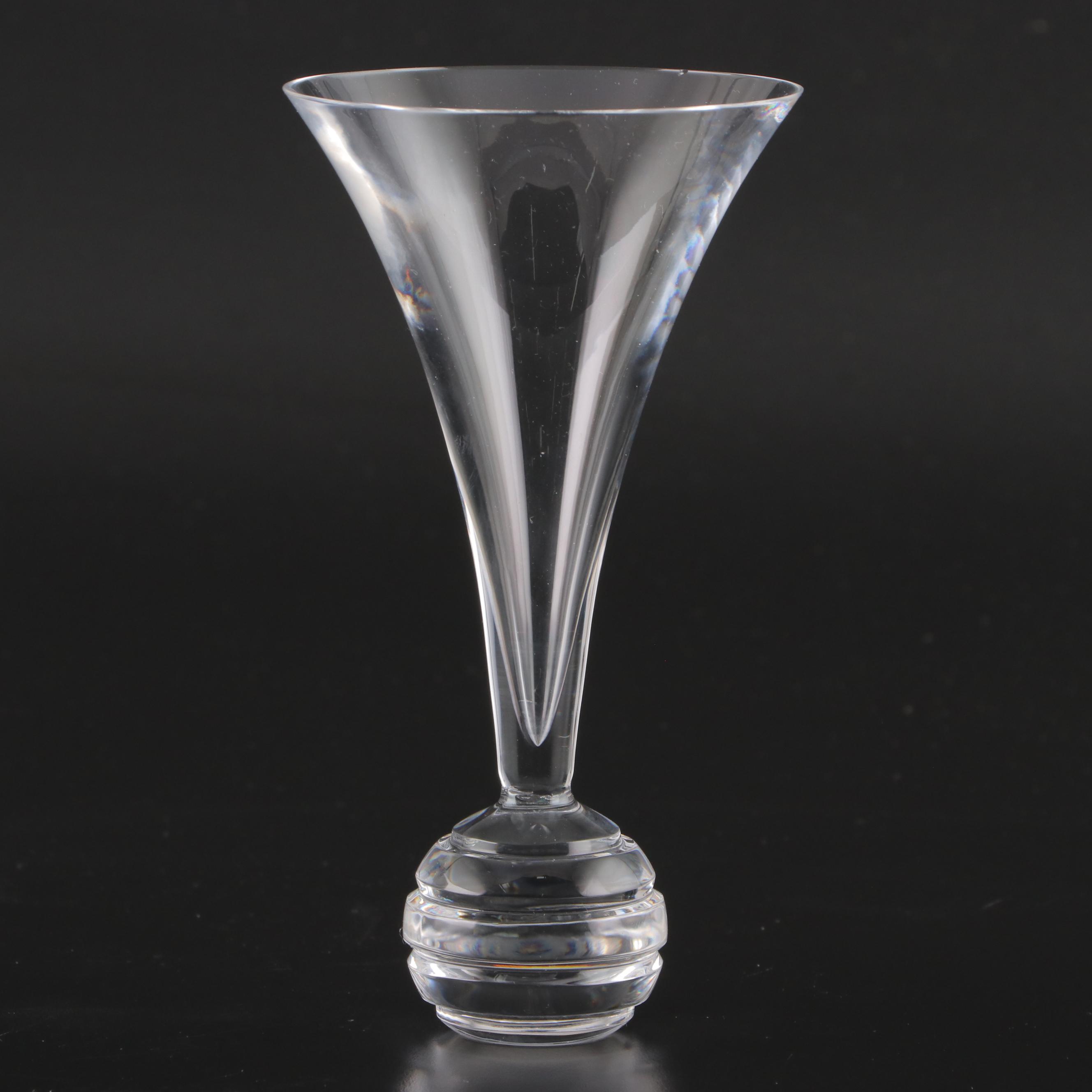 Saint-Louis "Diabolo" Crystal Champagne Flutes