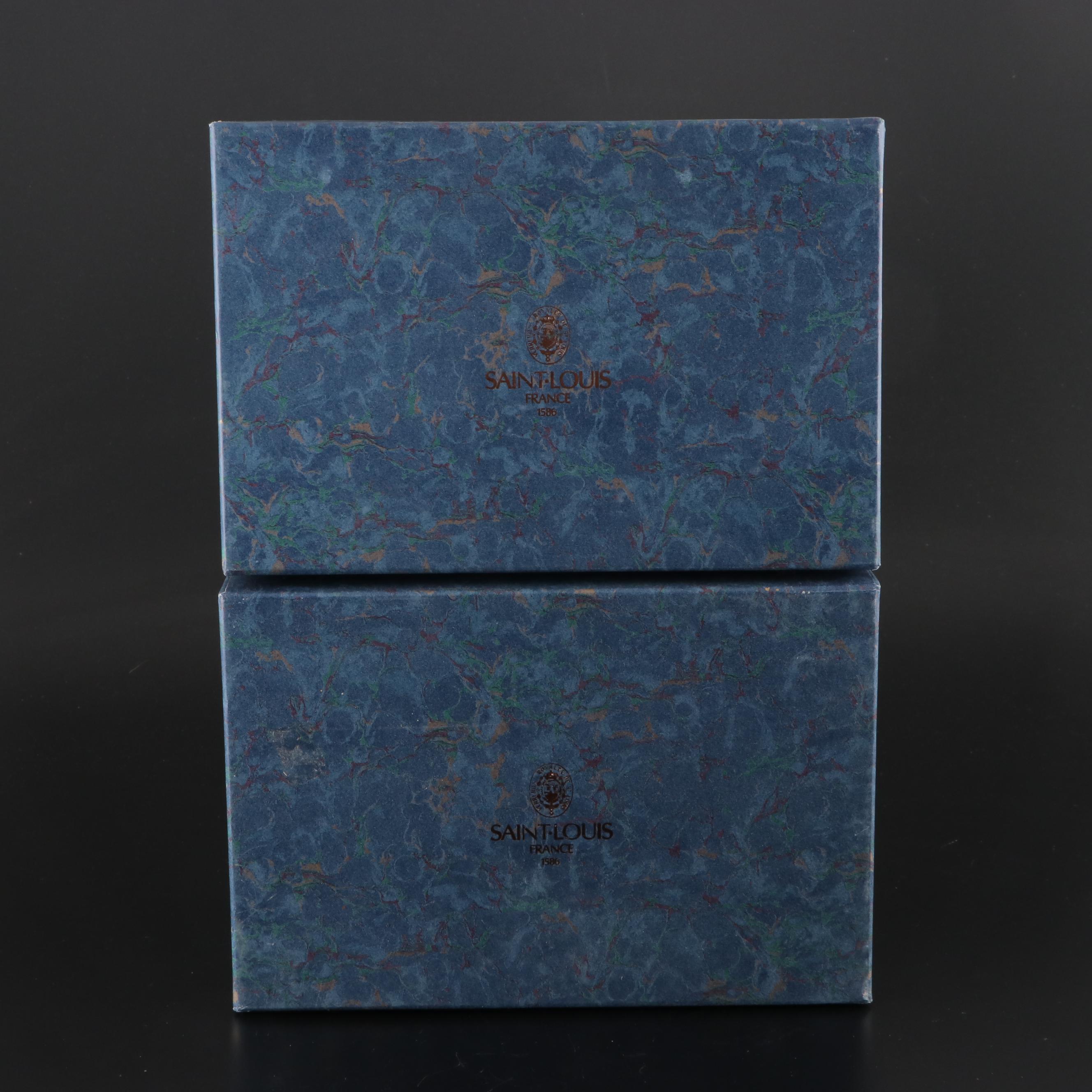 Saint-Louis "Diabolo" Crystal Champagne Flutes